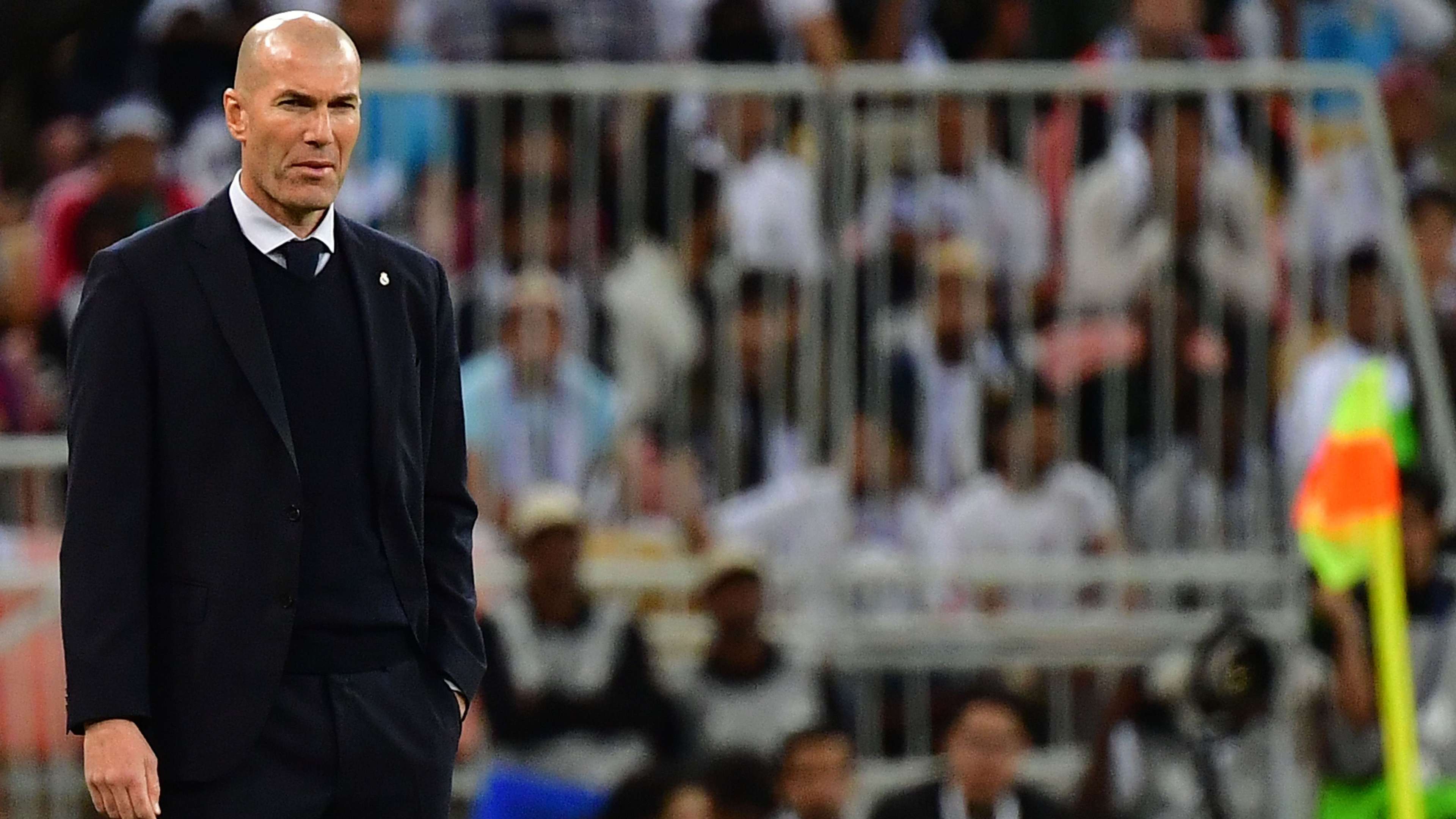 Zinedine Zidane Atletico Real Madrid Supercopa 12012020