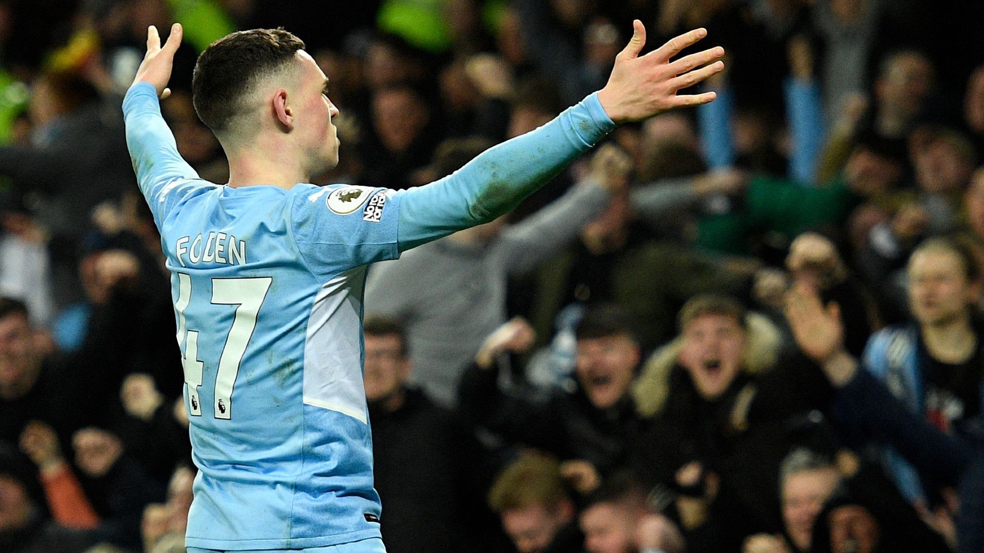 PHIL FODEN MANCHESTER CITY PREMIER LEAGUE 26022022