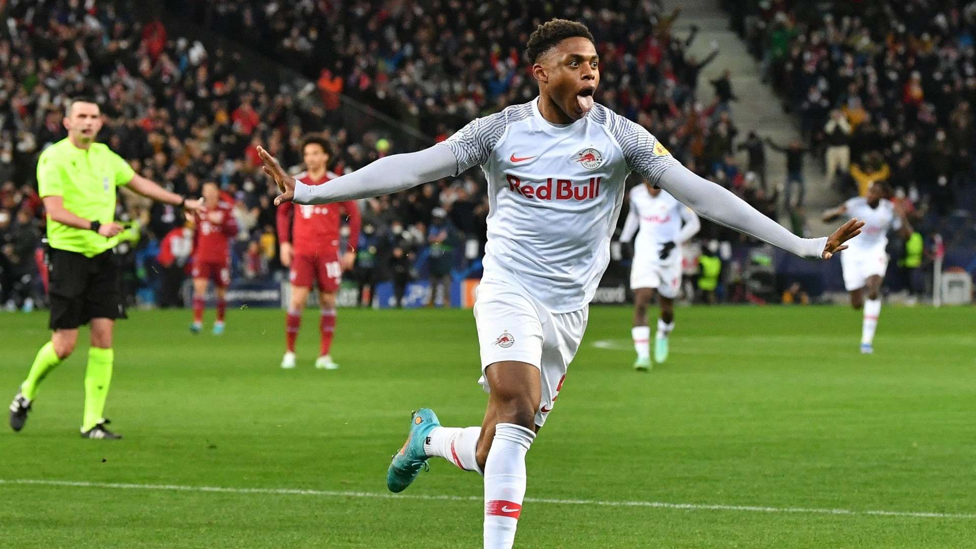 Adamu Salzburg Bayern Champions League 16022022