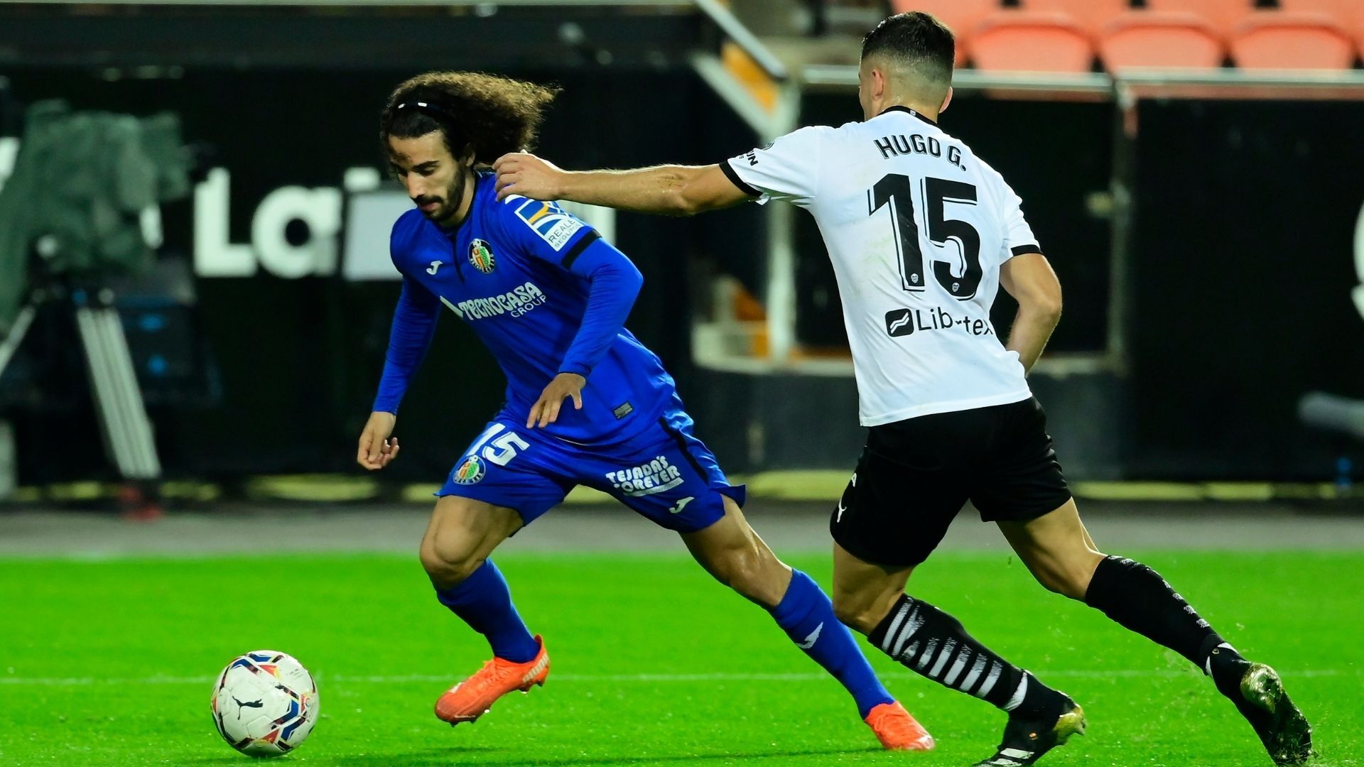 Cucurella Guillamon Getafe Valencia LaLiga 011120