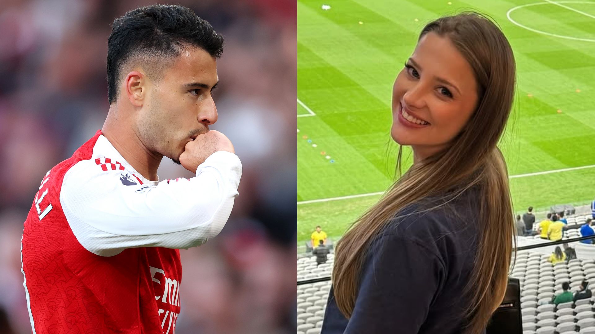 Gabriel Martinelli's fiancee Isabella Rousso predicted Arsenal winger's ...