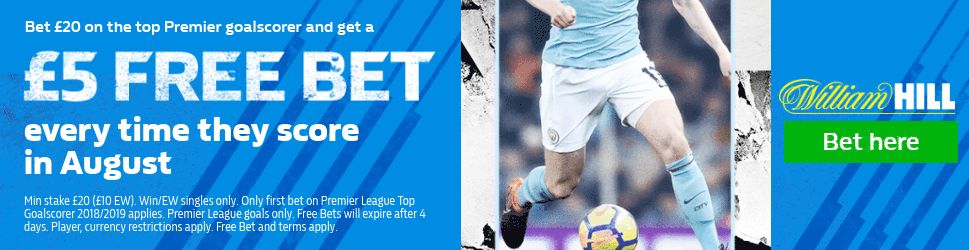 William Hill top scorer offer