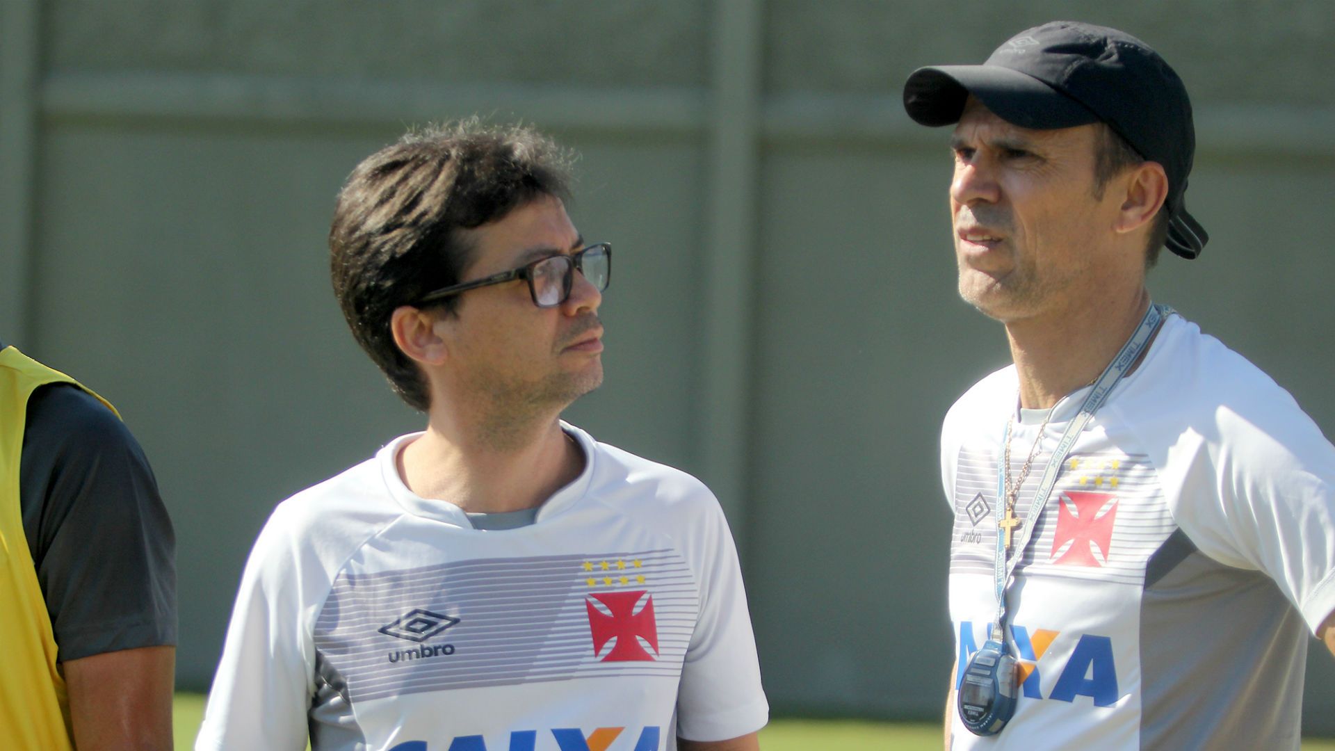 Alex Evangelista Milton Mendes Vasco treino 04 05 2017