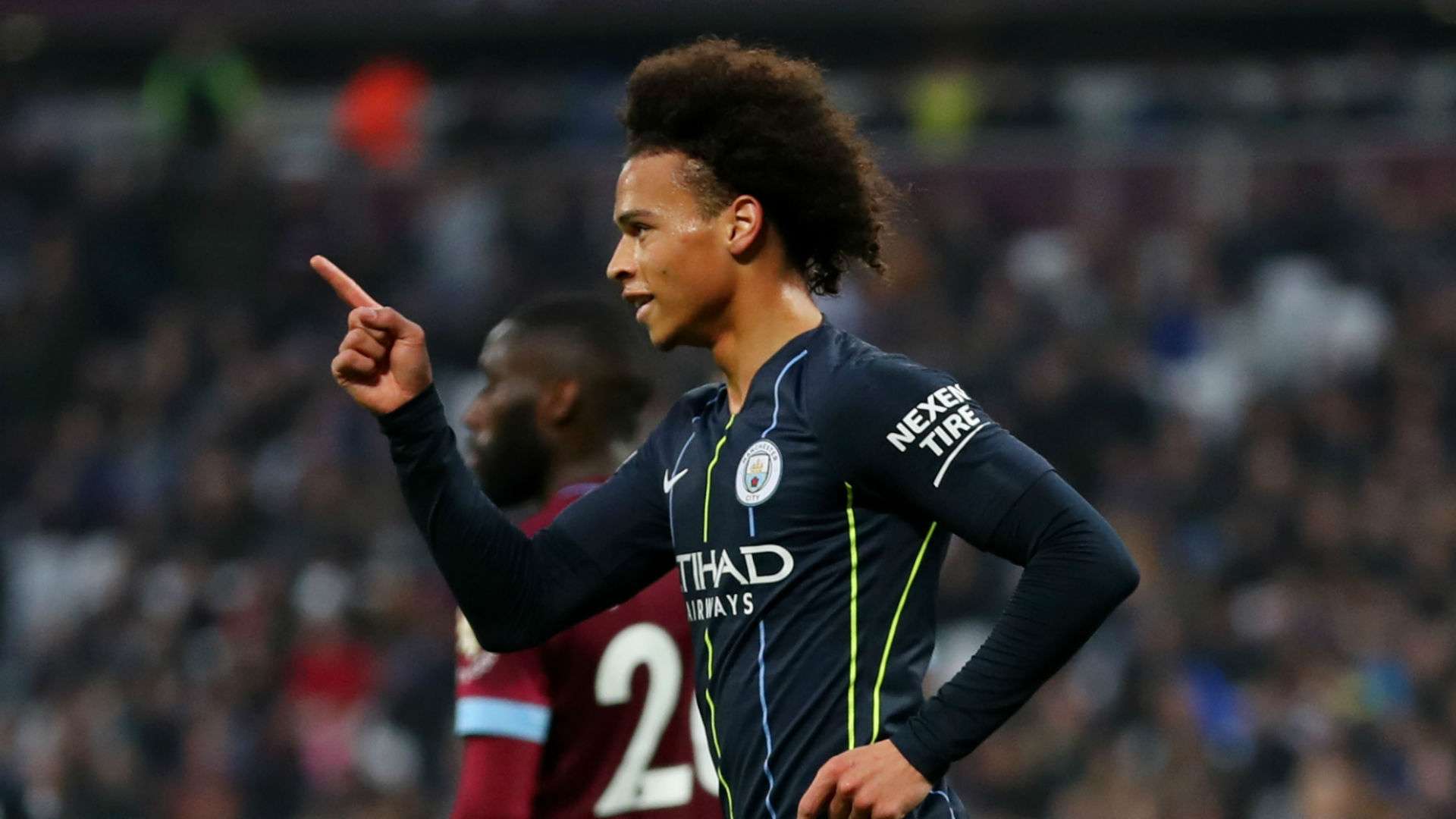 Leroy Sane Manchester City West Ham