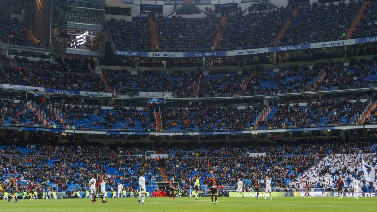 Santiago Bernabeu empty