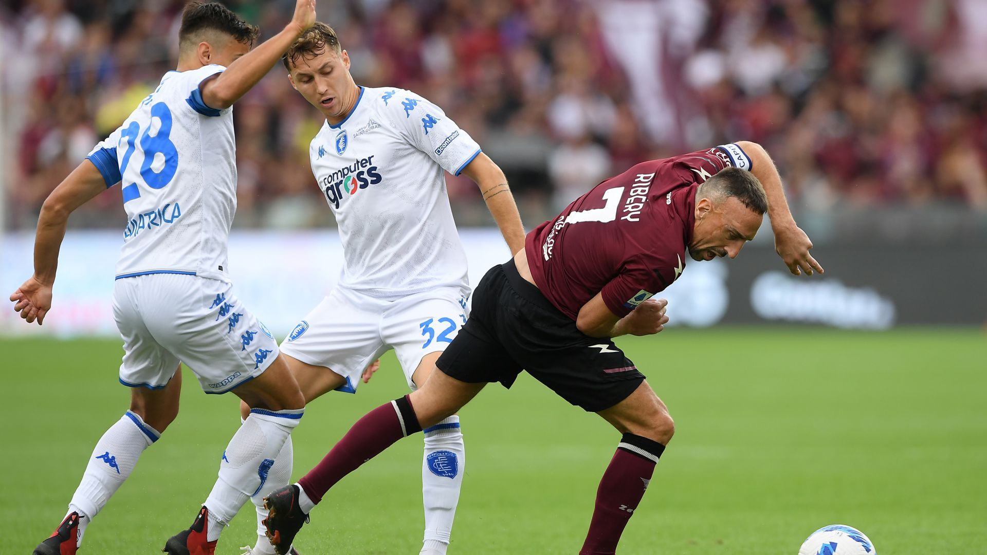 Franck Ribery Salernitana Empoli Serie A