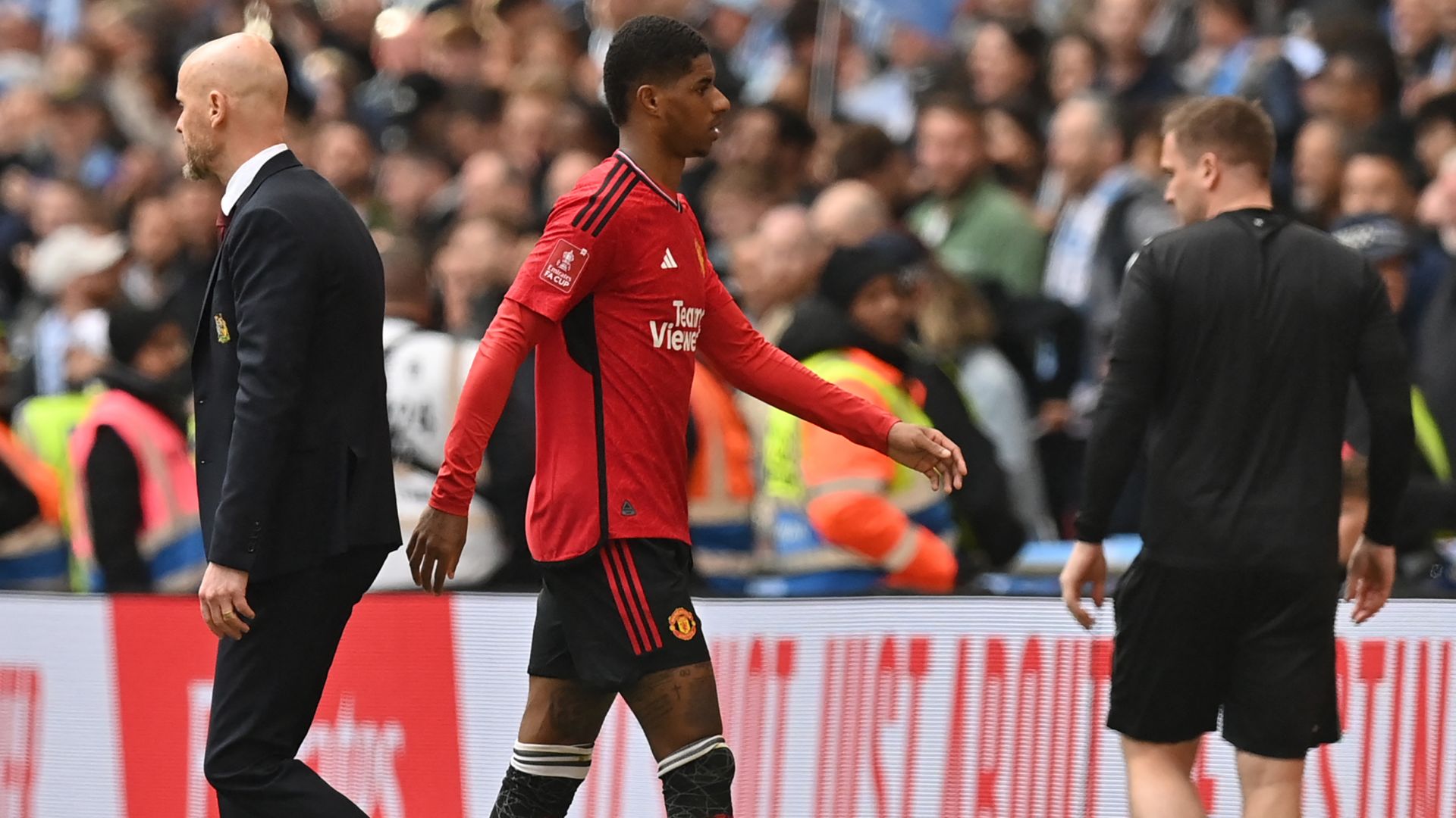Marcus Rashford Manchester United Coventry FA Cup 2023-24