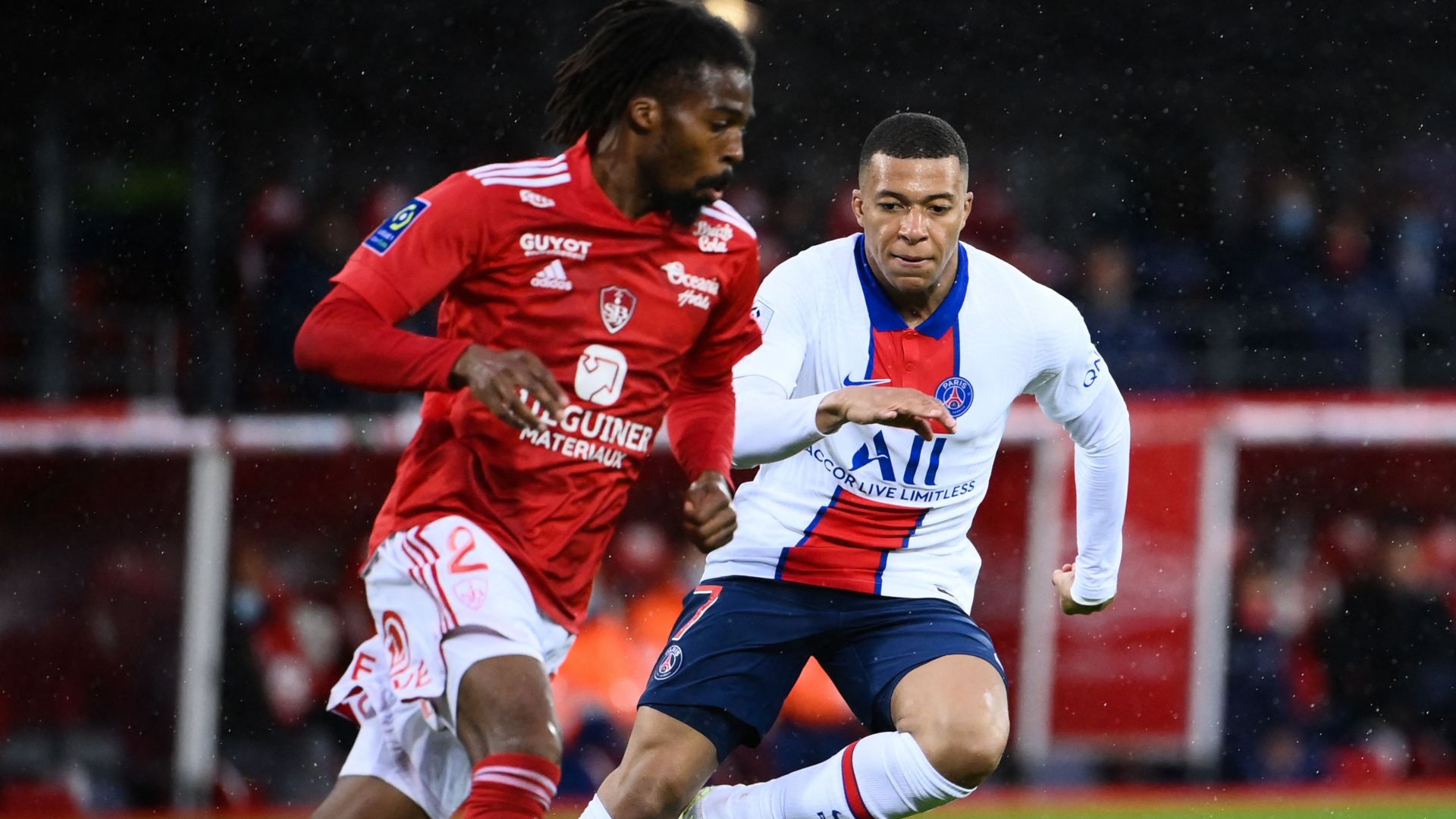 Kylian Mbappe Brest PSG Ligue 1 23052021