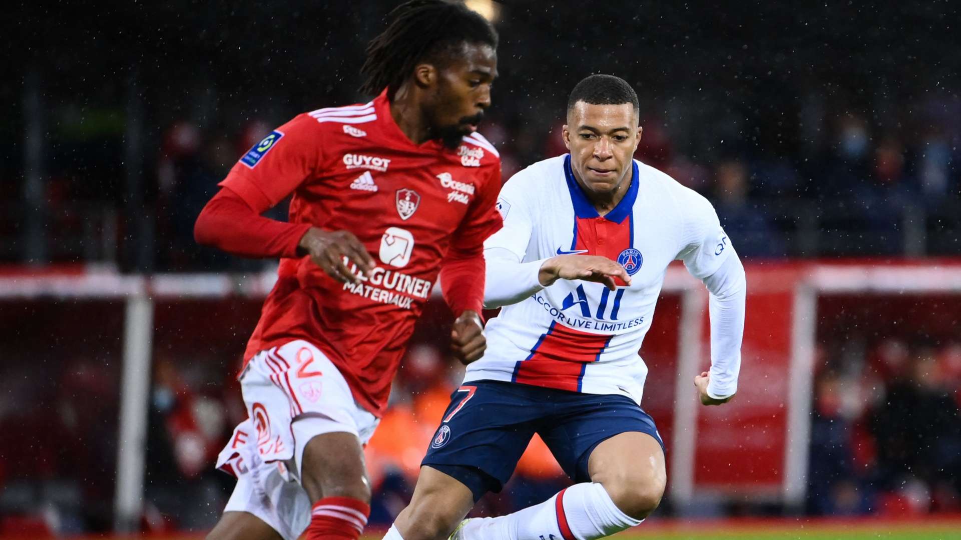 Kylian Mbappe Brest PSG Ligue 1 23052021