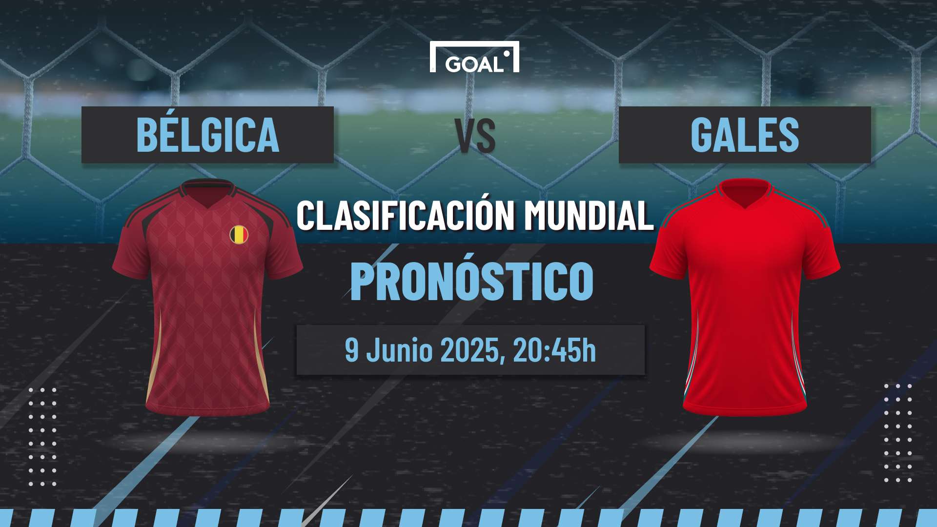 Bélgica vs Gales Pronóstico y Apuestas Eliminatorias Copa del Mundo | 09/06/25