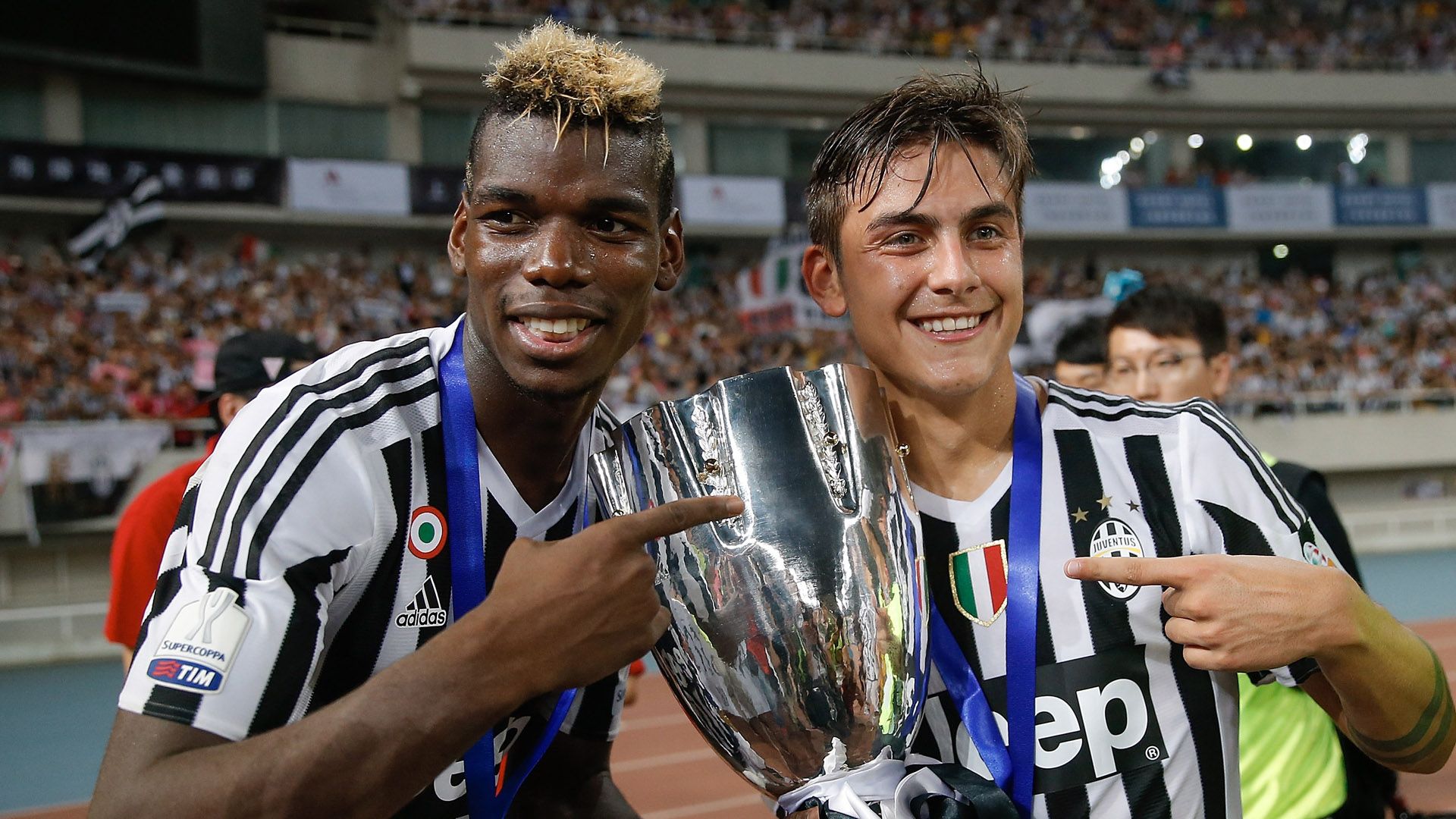 Paulo Dybala Paul Pogba Juventus Serie A