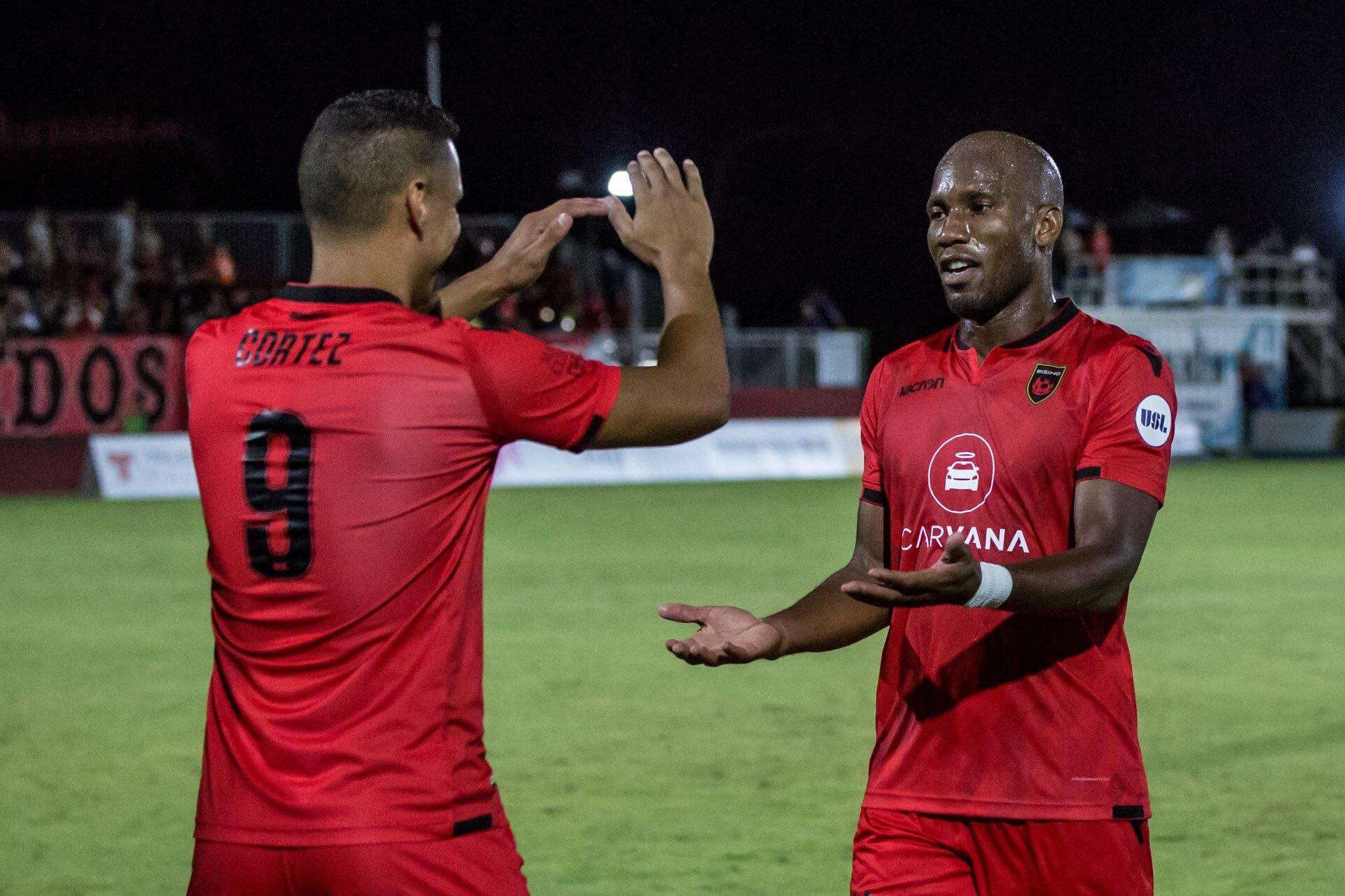 Chris Cortez & Didier Drogba