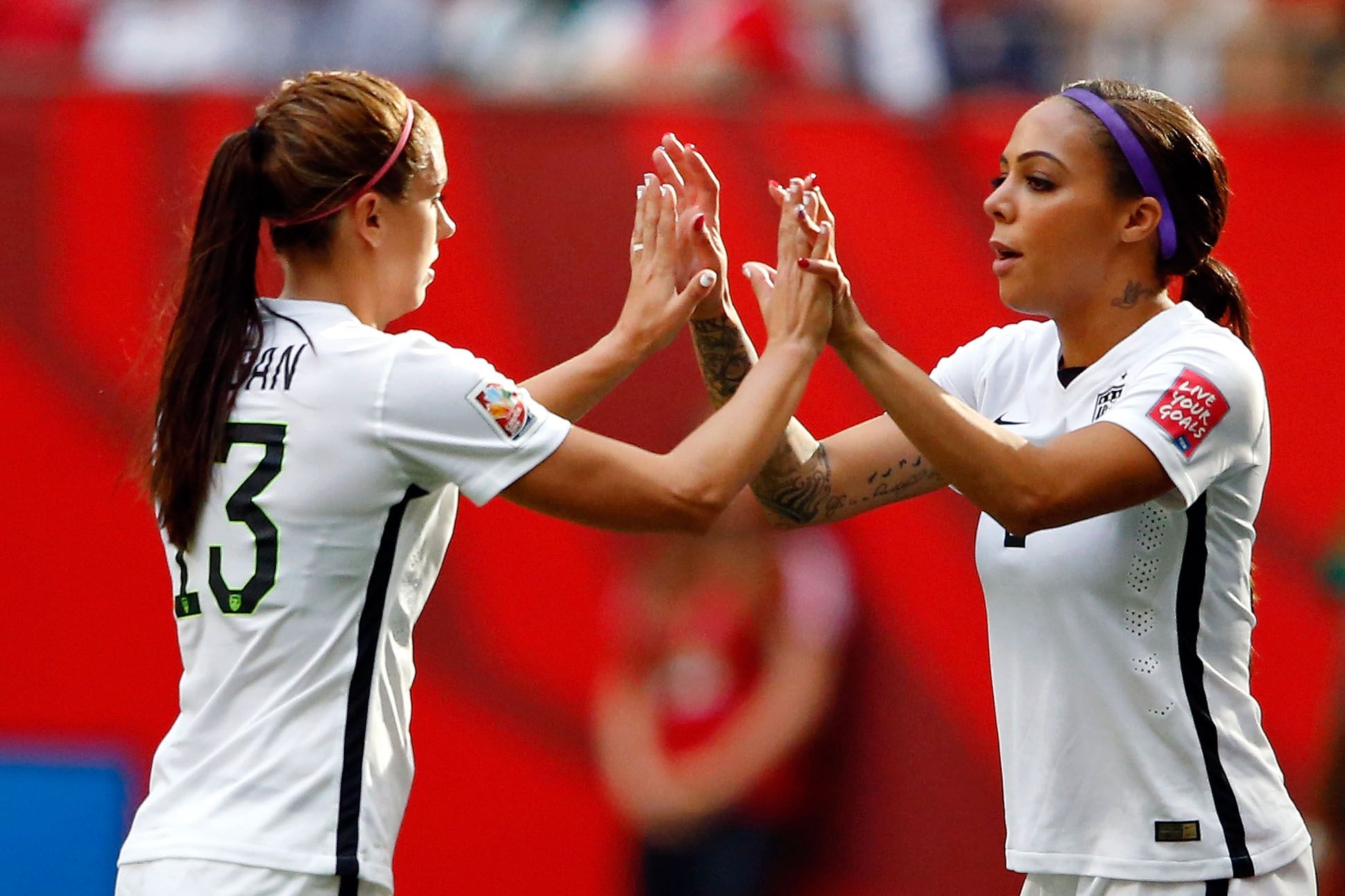 Alex Morgan, Sydney Leroux 2