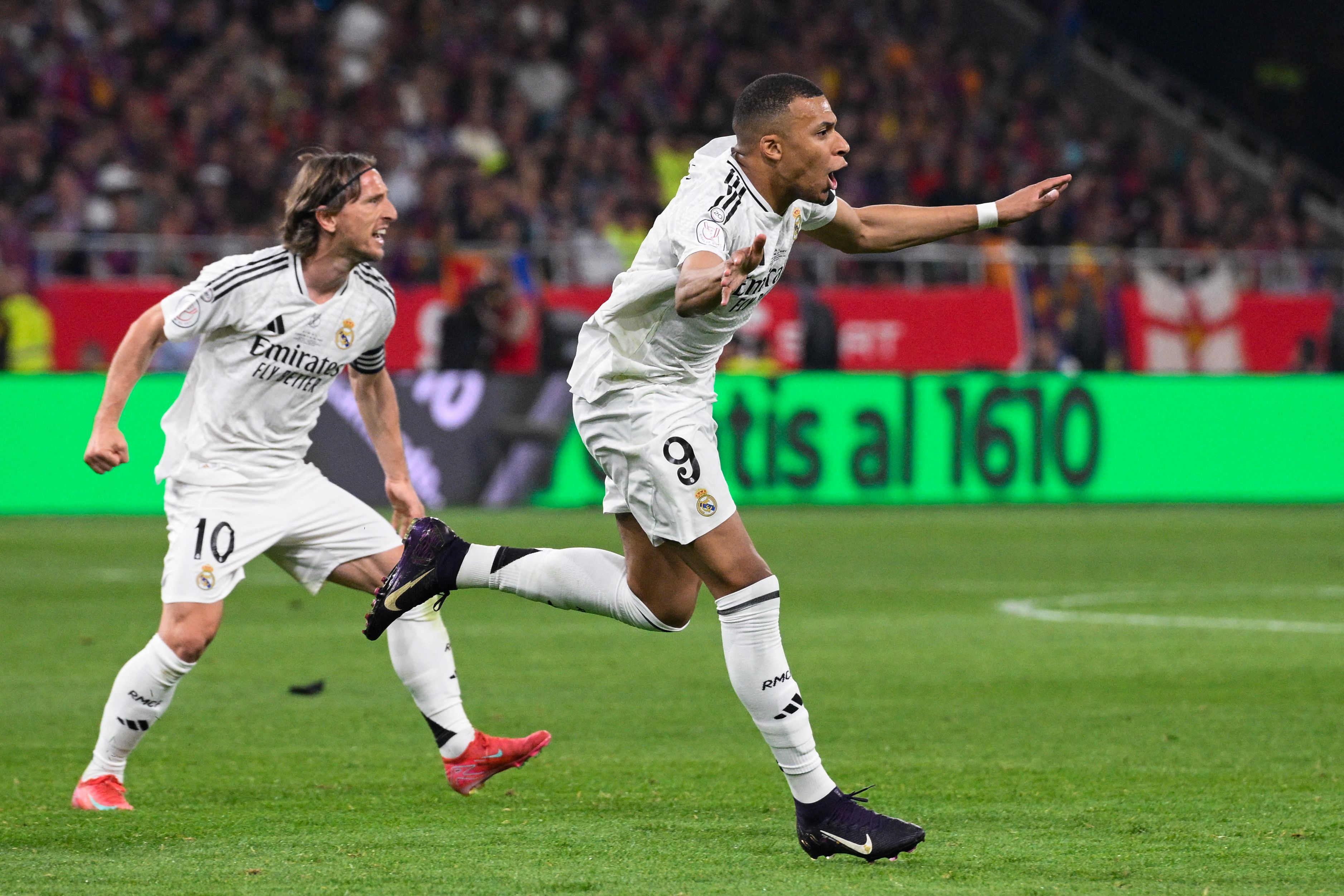 Luka Modric Kylian Mbappe
