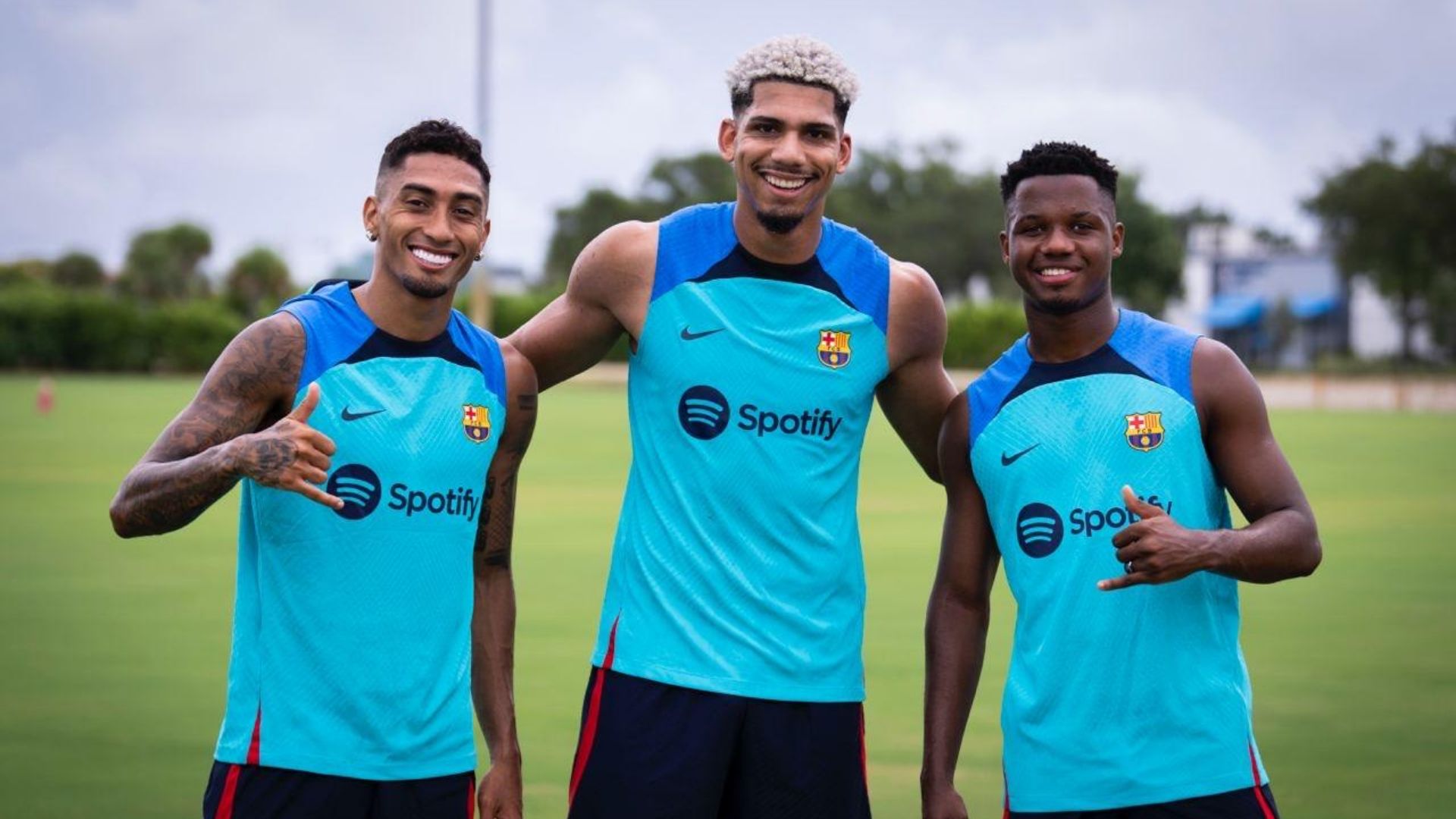 Raphinha Araujo Ansu Fati