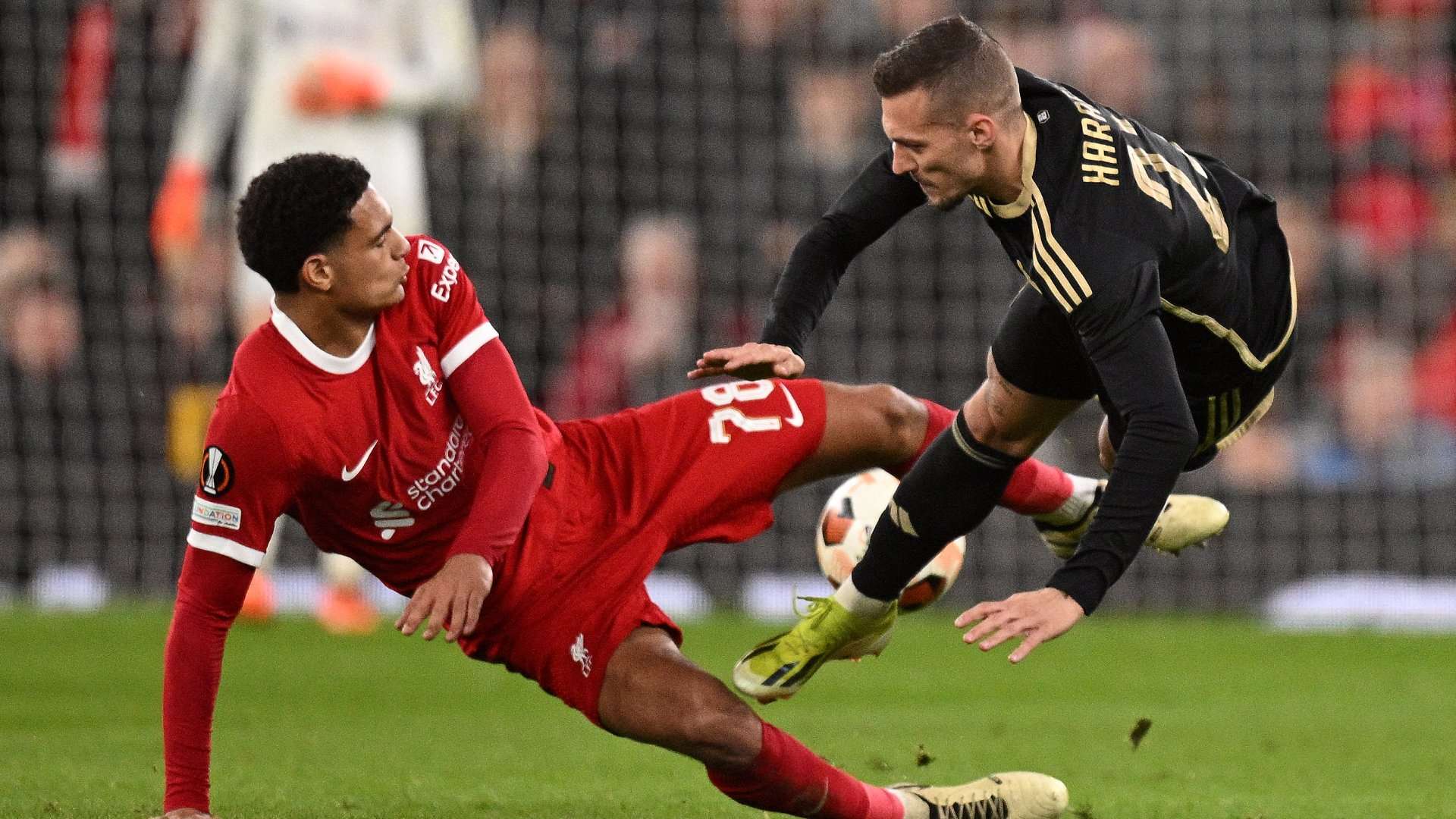 Jarell Quansah Liverpool Sparta Prague 2023-24