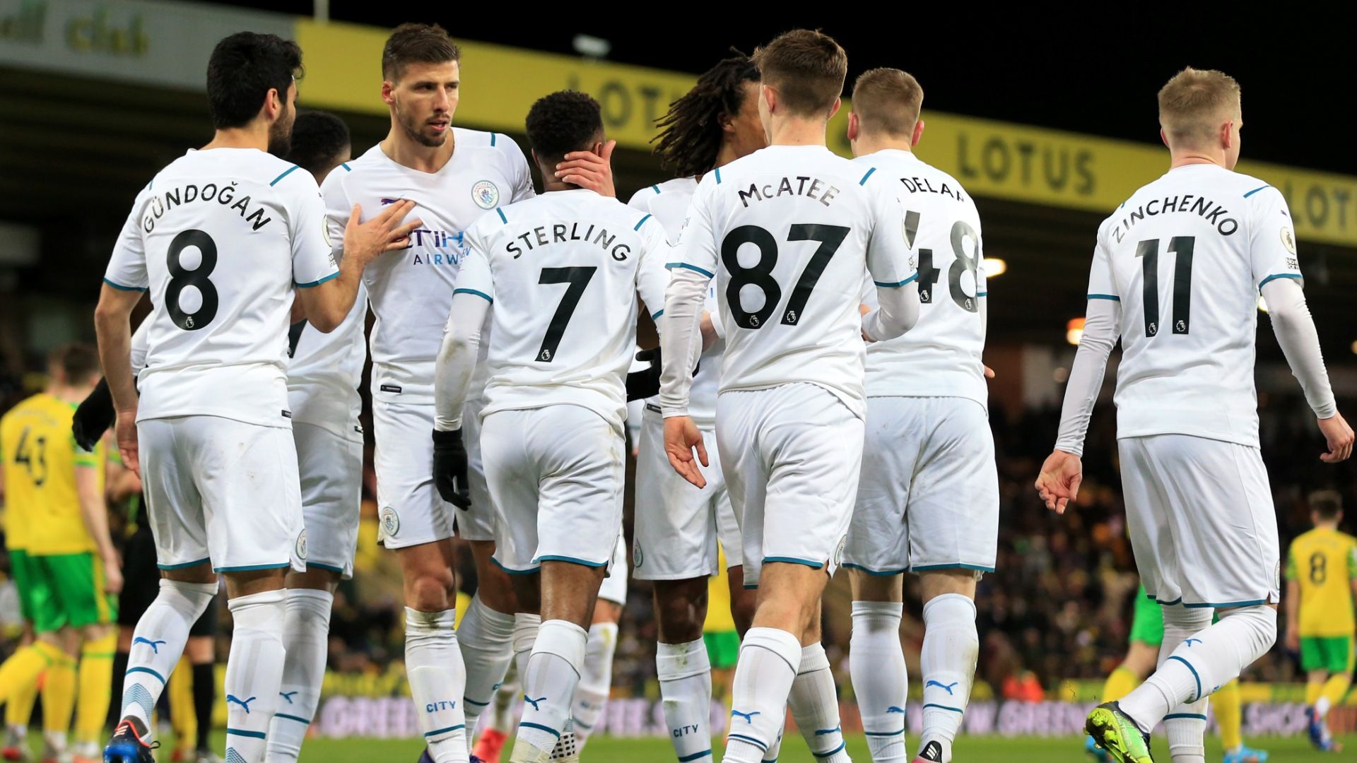 Norwich City vs Manchester City - Premier League 12022002