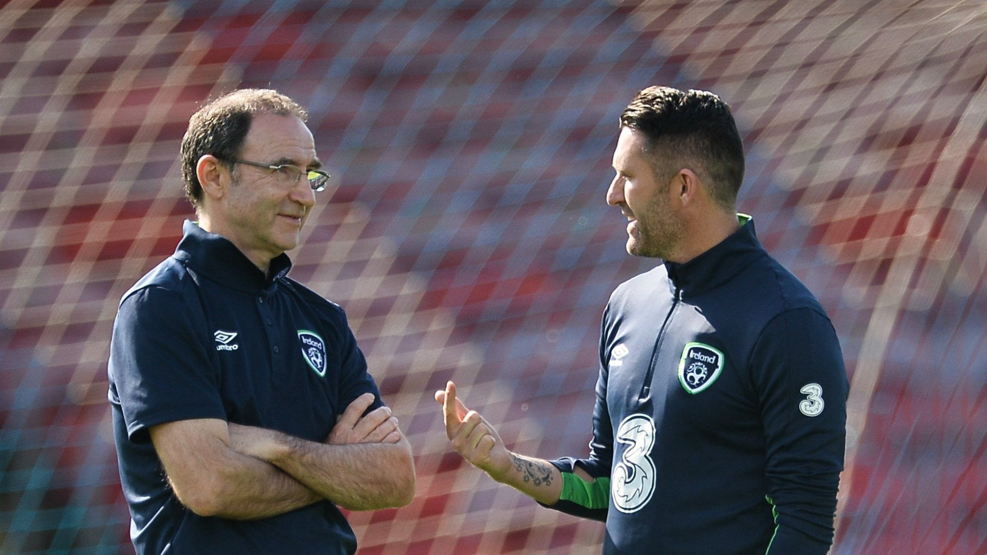 Martin O'Neill Robbie Keane Republic of Ireland 30052016
