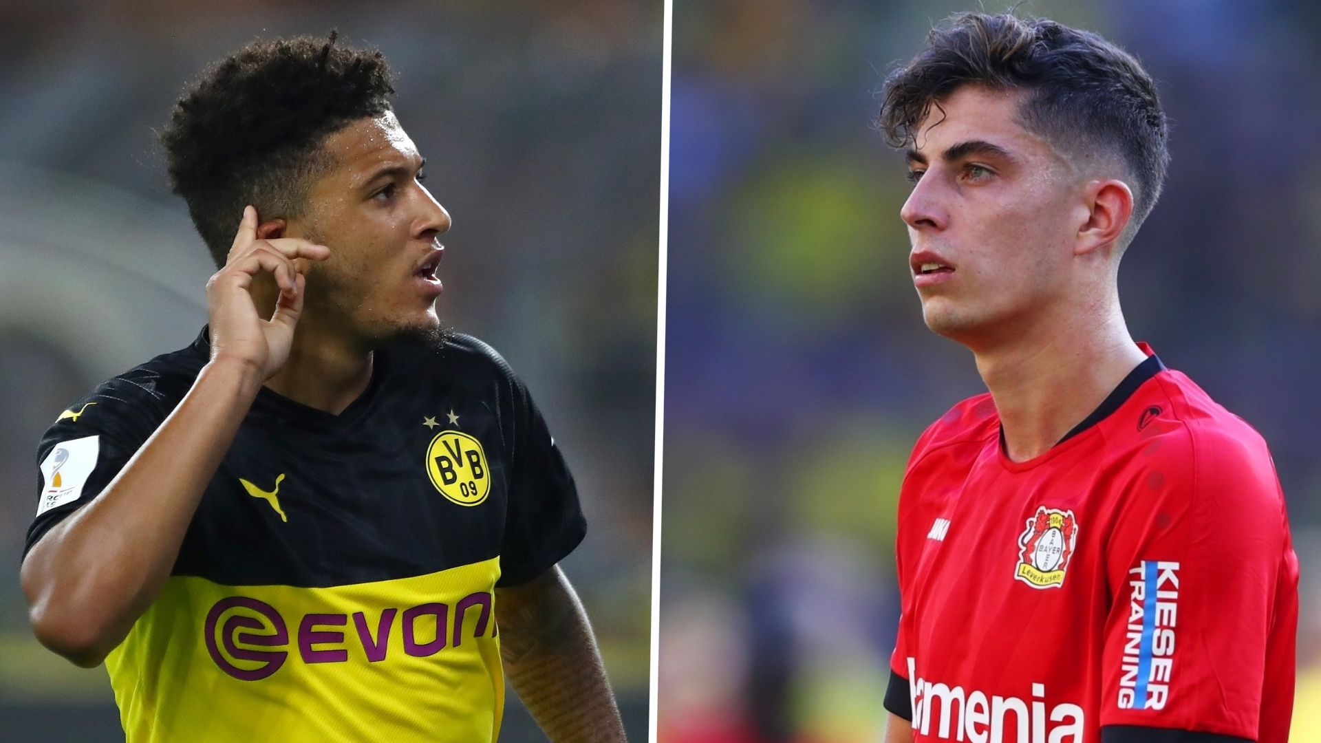 Sancho/Havertz split 2019-20