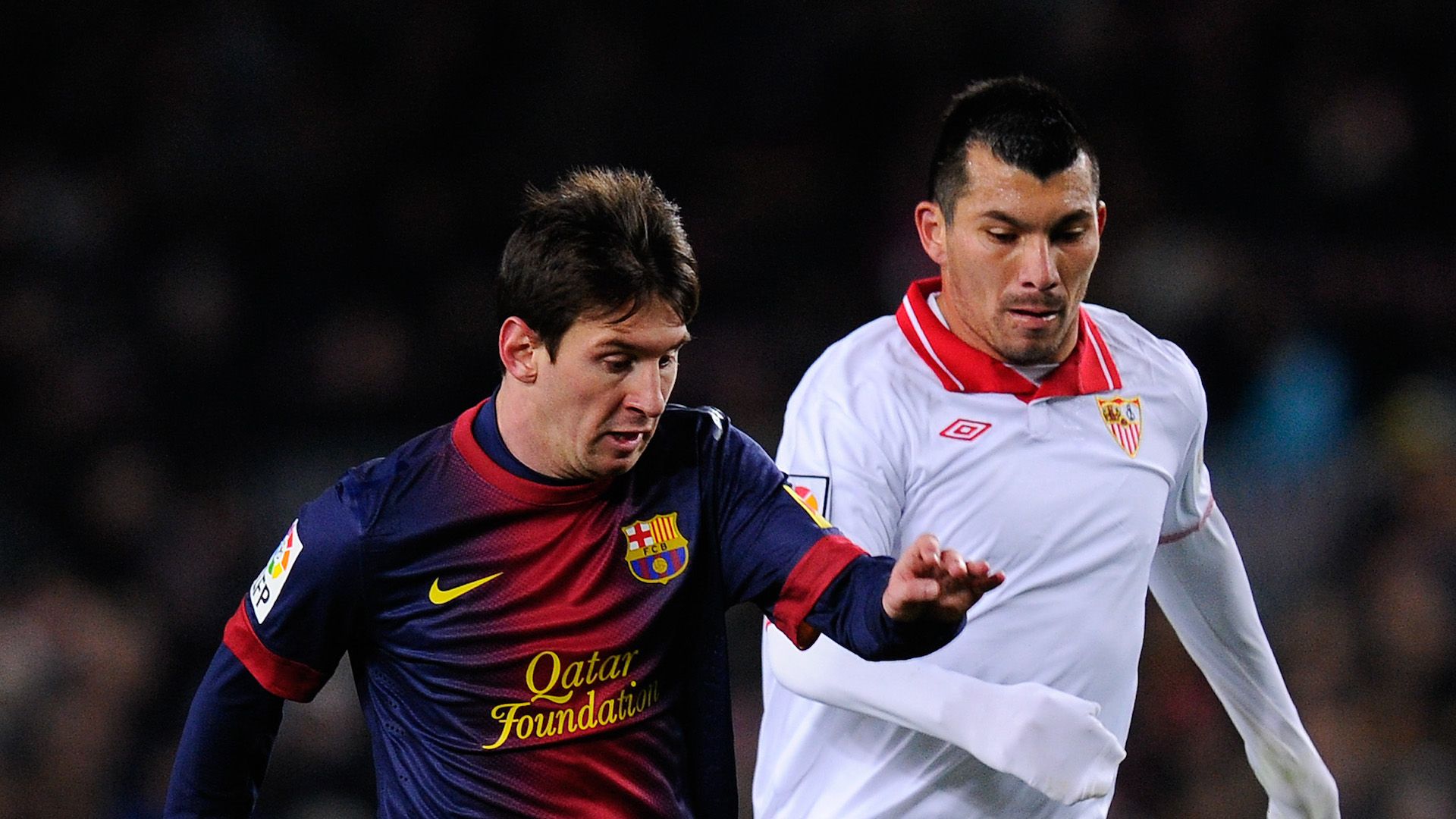 Gary Medel Messi Sevilla Barcelona