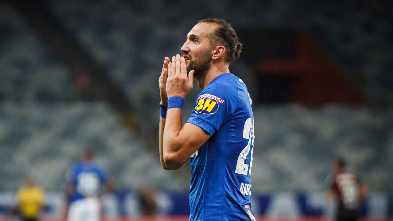 Hernan Barcos Cruzeiro Atletico-PR Brasileirao Serie A 22072018