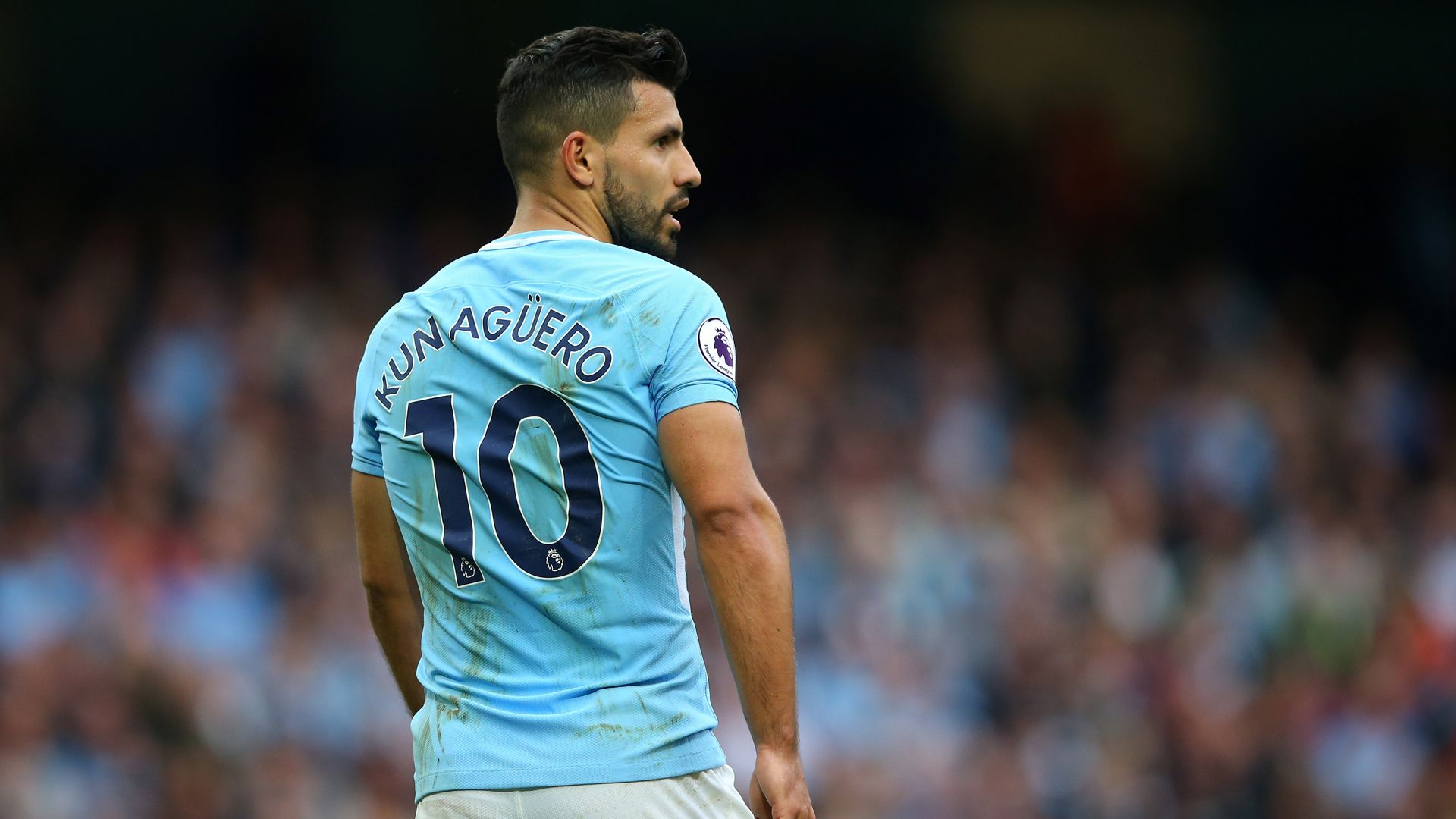 Manchester City Premier League Sergio Agüero 23092017