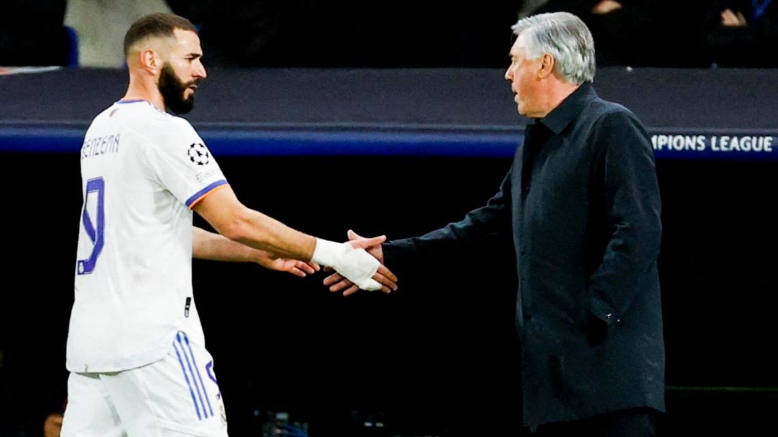 Benzema Ancelotti Real Madrid