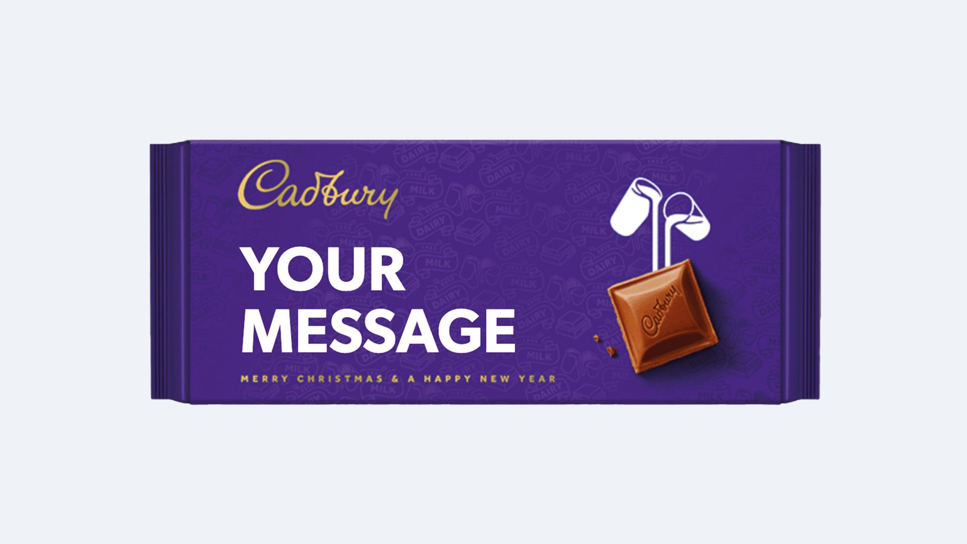 Personalised Cadbury Bar 