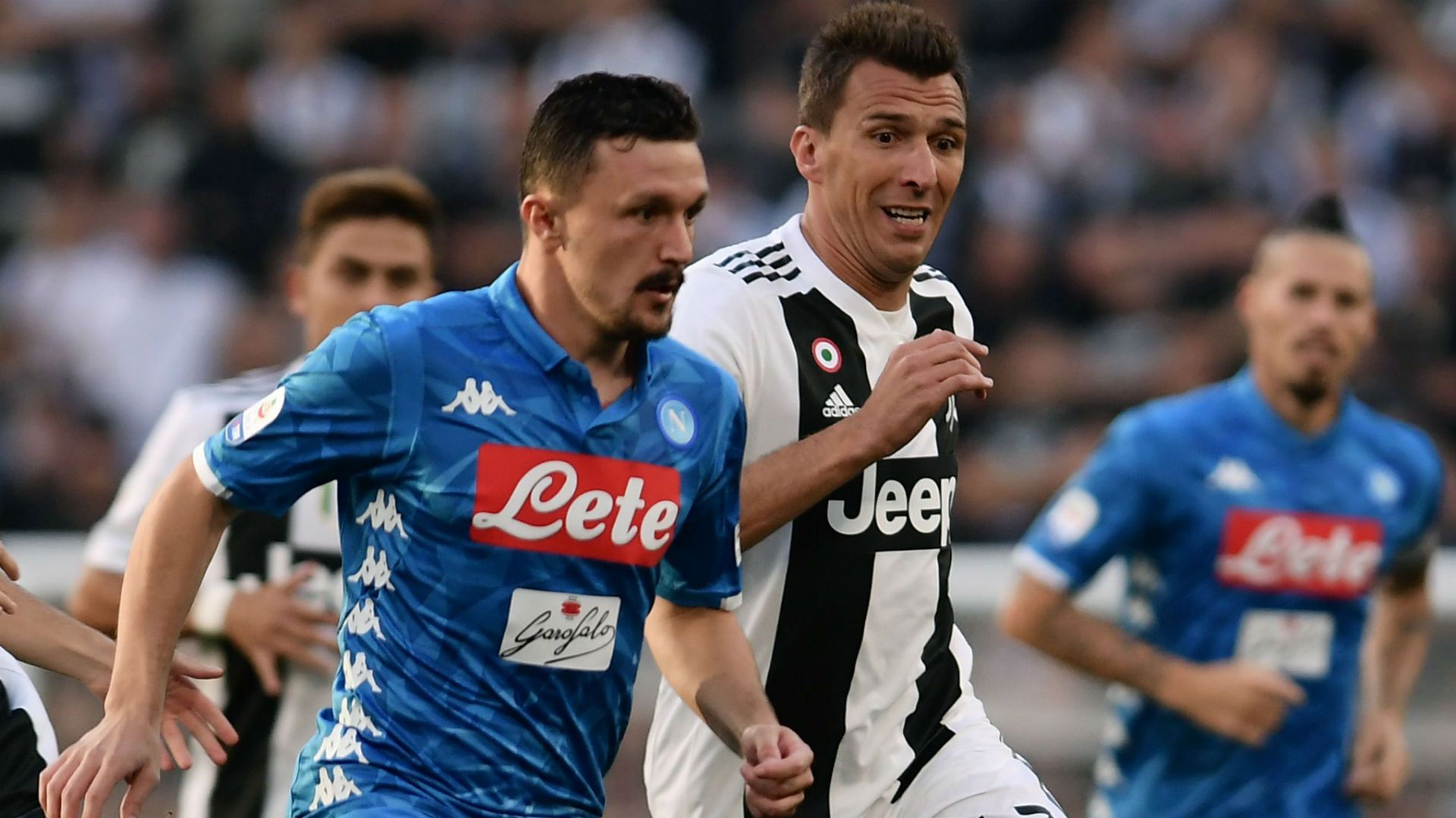 Mario Rui Mandzukic Juventus Napoli Serie A