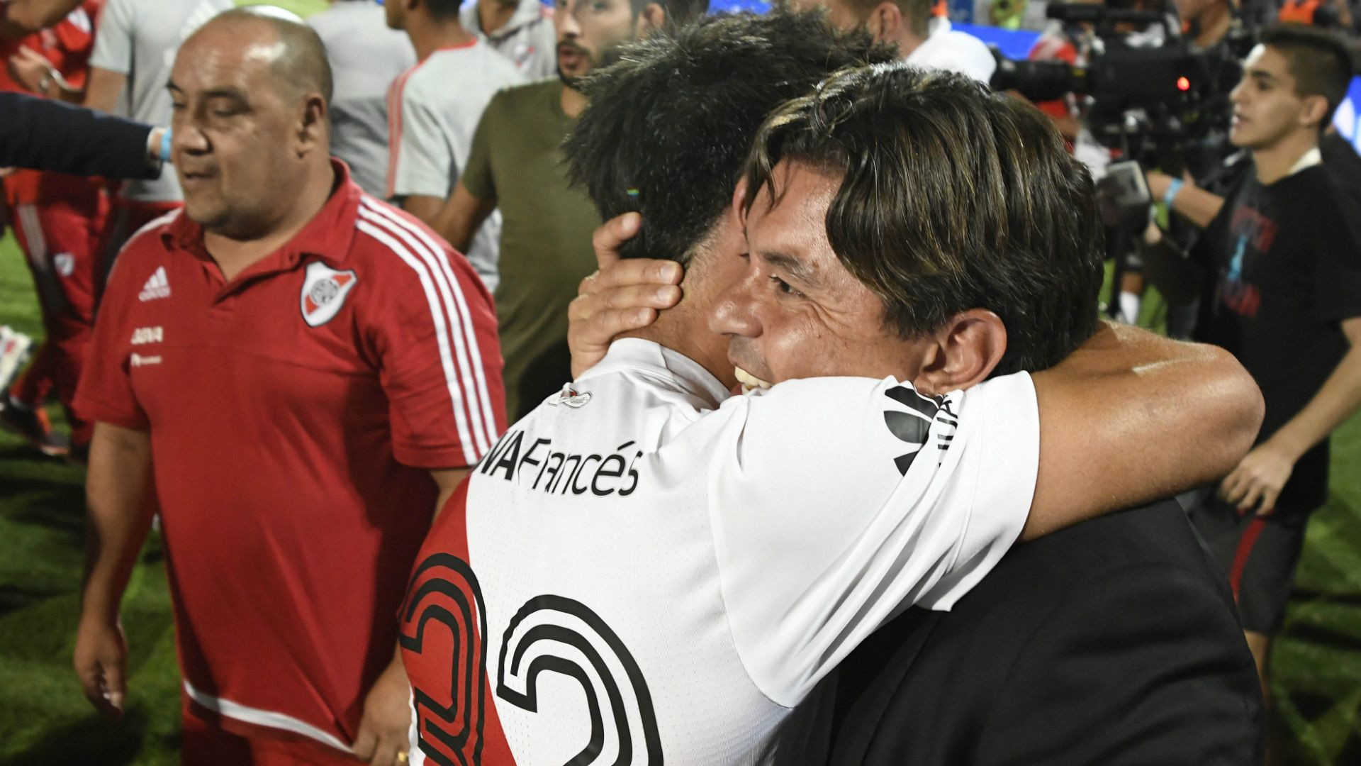 Marcelo Gallardo Ignacio Scocco River Plate Supercopa Argentina 14032018
