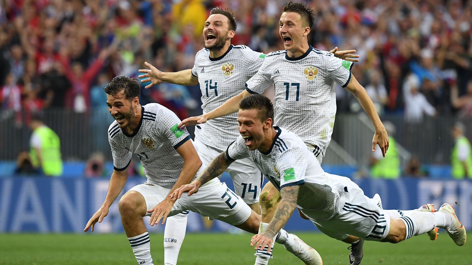 Russia Spain World Cup 2018