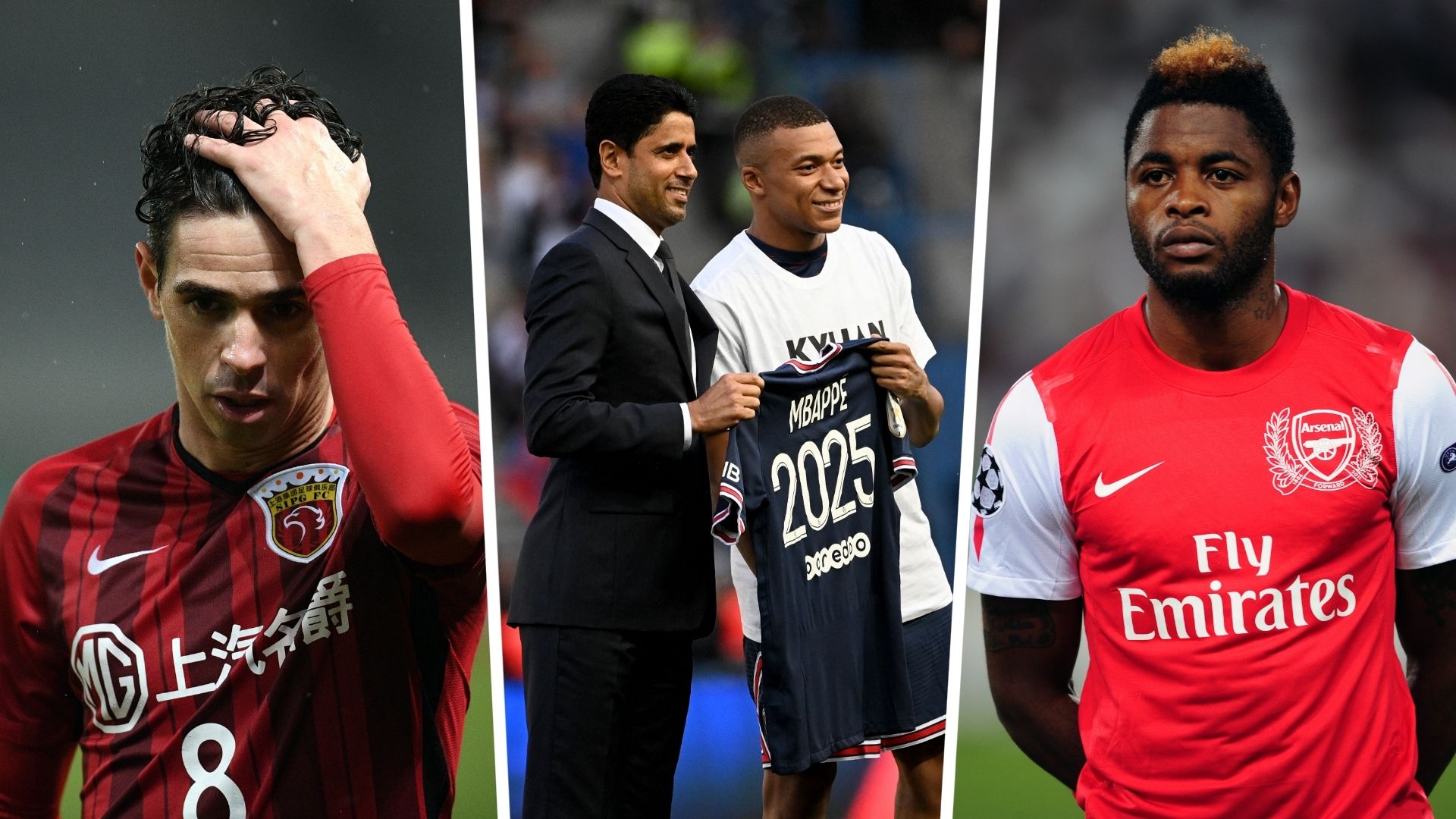 Alex Song Oscar Kylian Mbappe