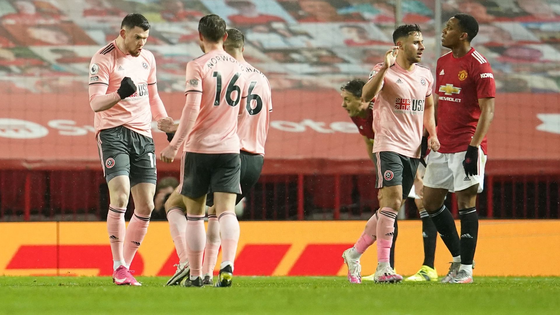 Burke Manchester United Sheffield United