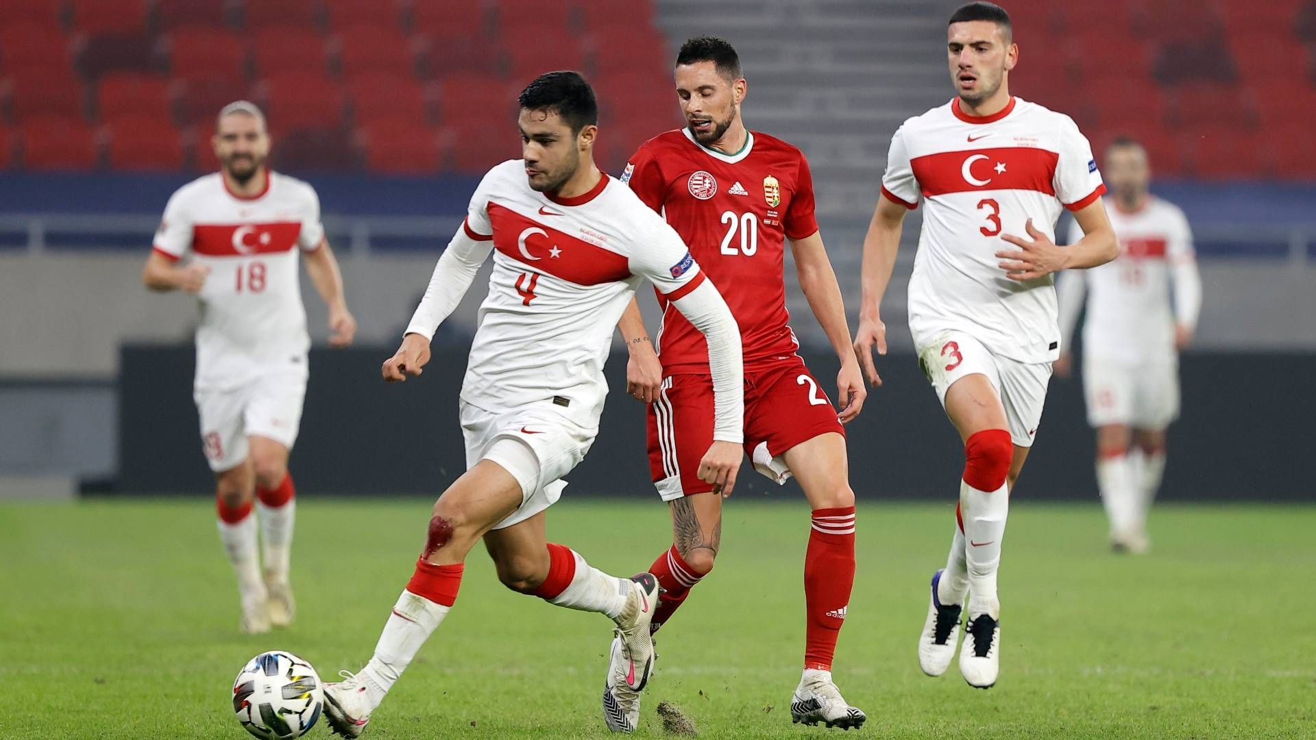 Ozan Kabak Adam Gyurcso Turkey Hungary 24032021