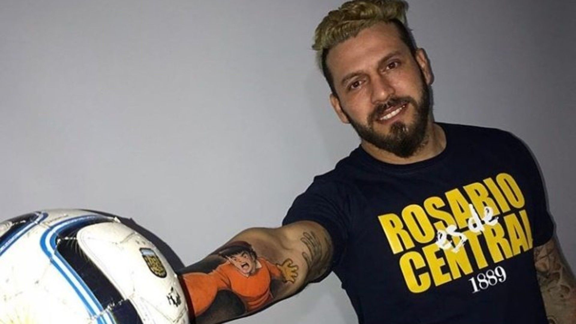 Jorge Broun Tatuaje Supercampeones Benji Price