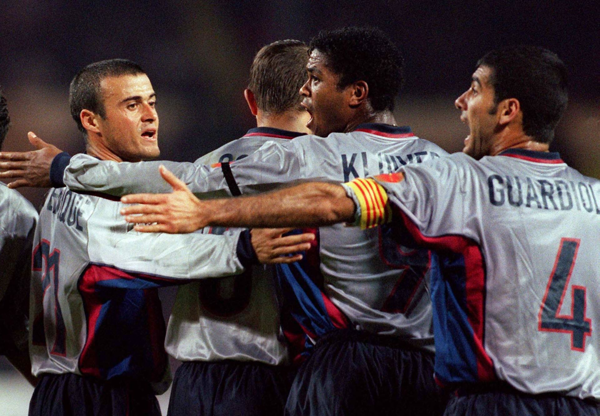 Luis Enrique Pep Guardiola Barcelona 1999 Champions League