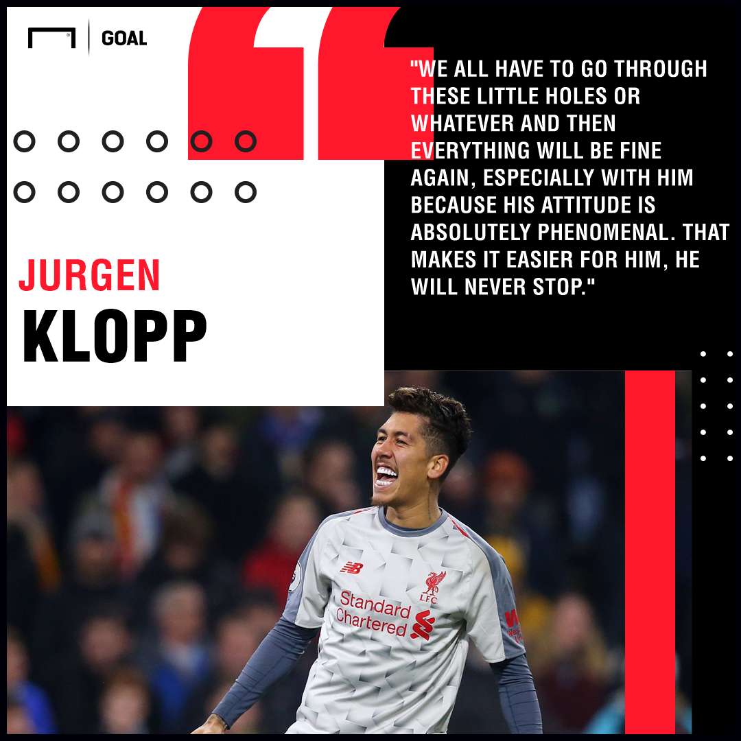 Roberto Firmino Jurgen Klopp Liverpool PS