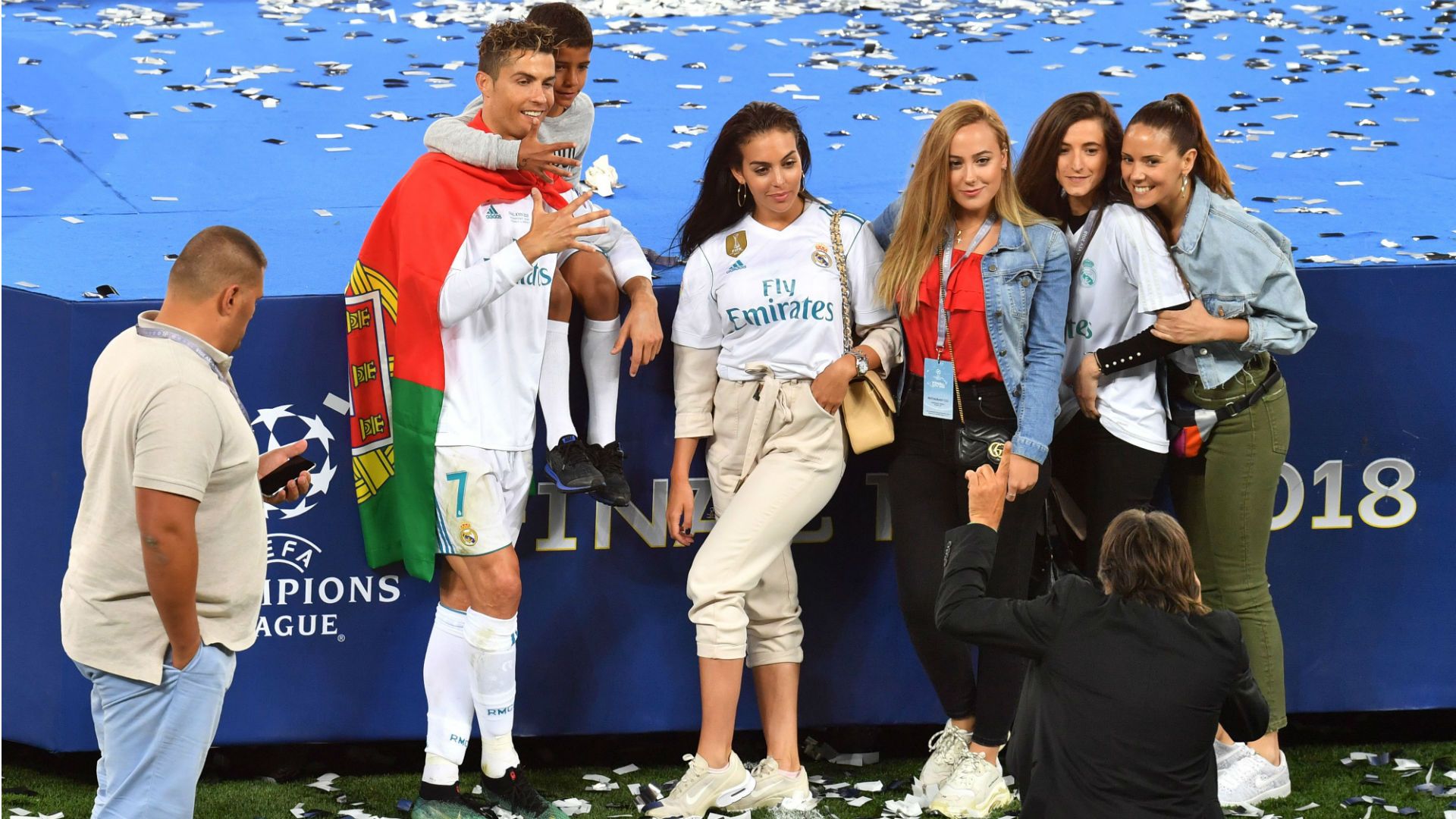 cristiano ronaldo georgina - real madrid champions league - 26052018