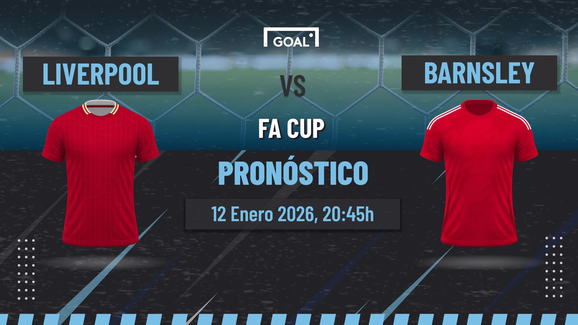 Liverpool vs Barnsley Pronóstico y Apuestas FA Cup | 12/01/26