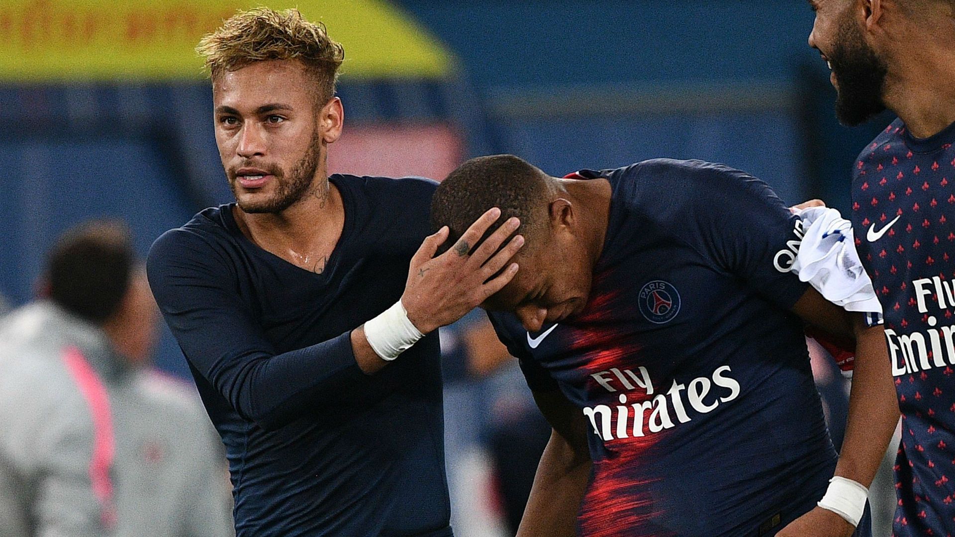 Neymar Kylian Mbappe PSG Lyon Ligue 1 07102018