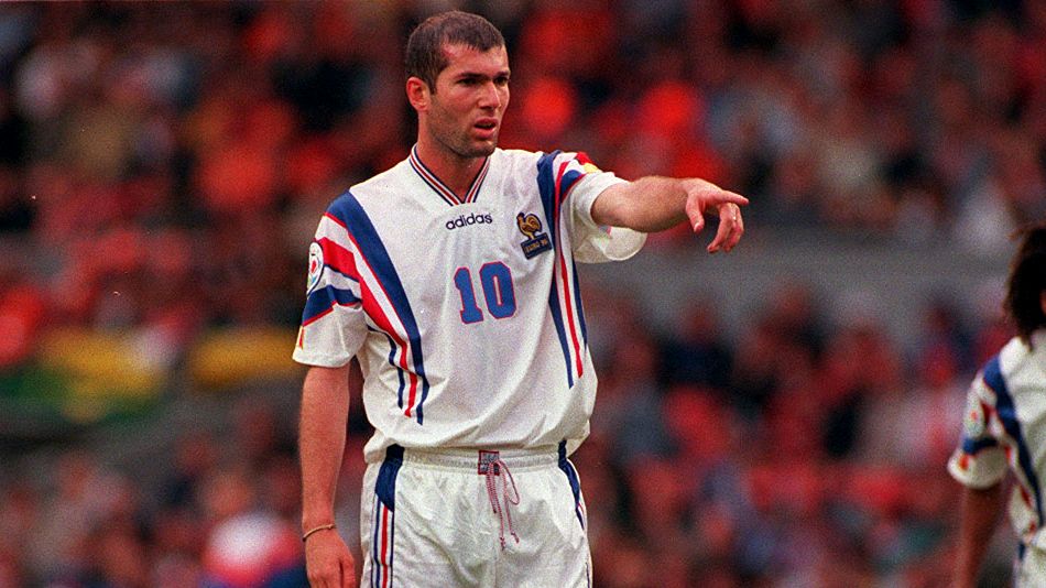 Zinedine Zidane France 1996