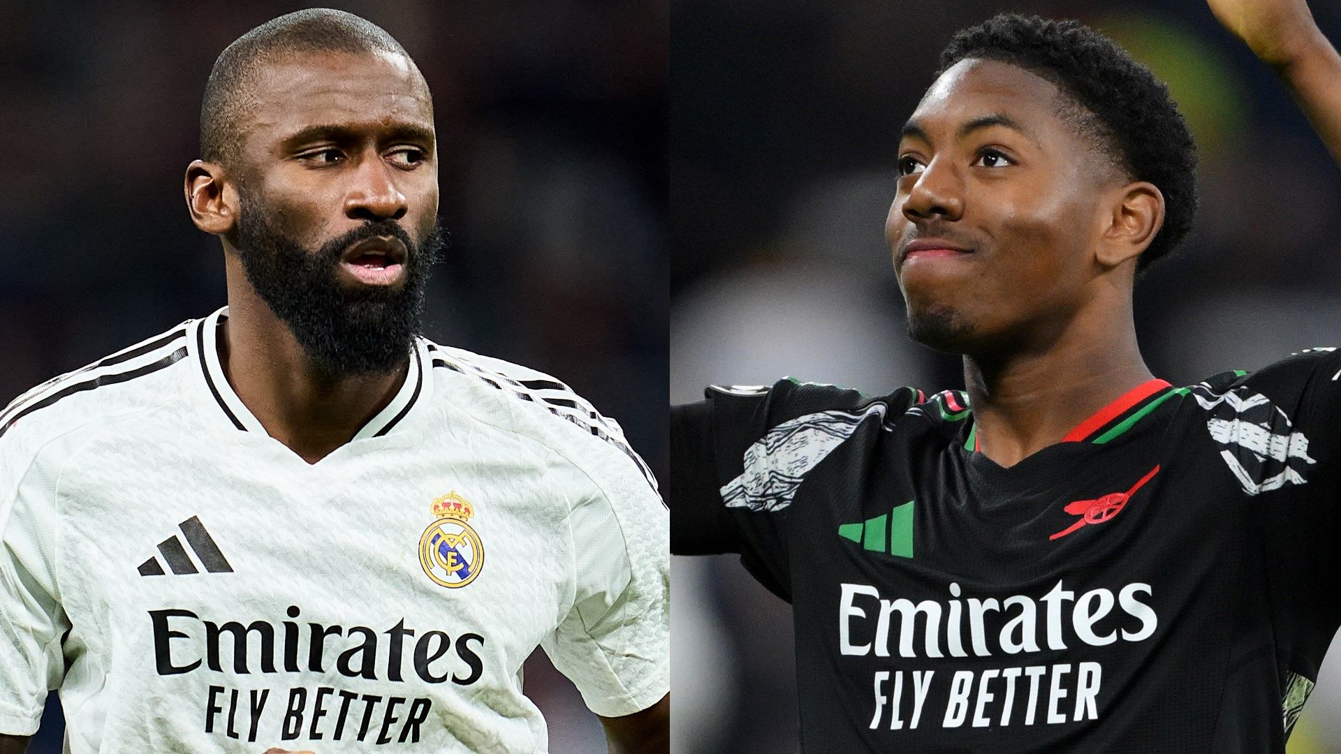 Arsenal sensation Myles Lewis-Skelly pokes fun at Antonio Rudiger on social media after Real Madrid defender went unpunished for stamp during Champions League quarter-final