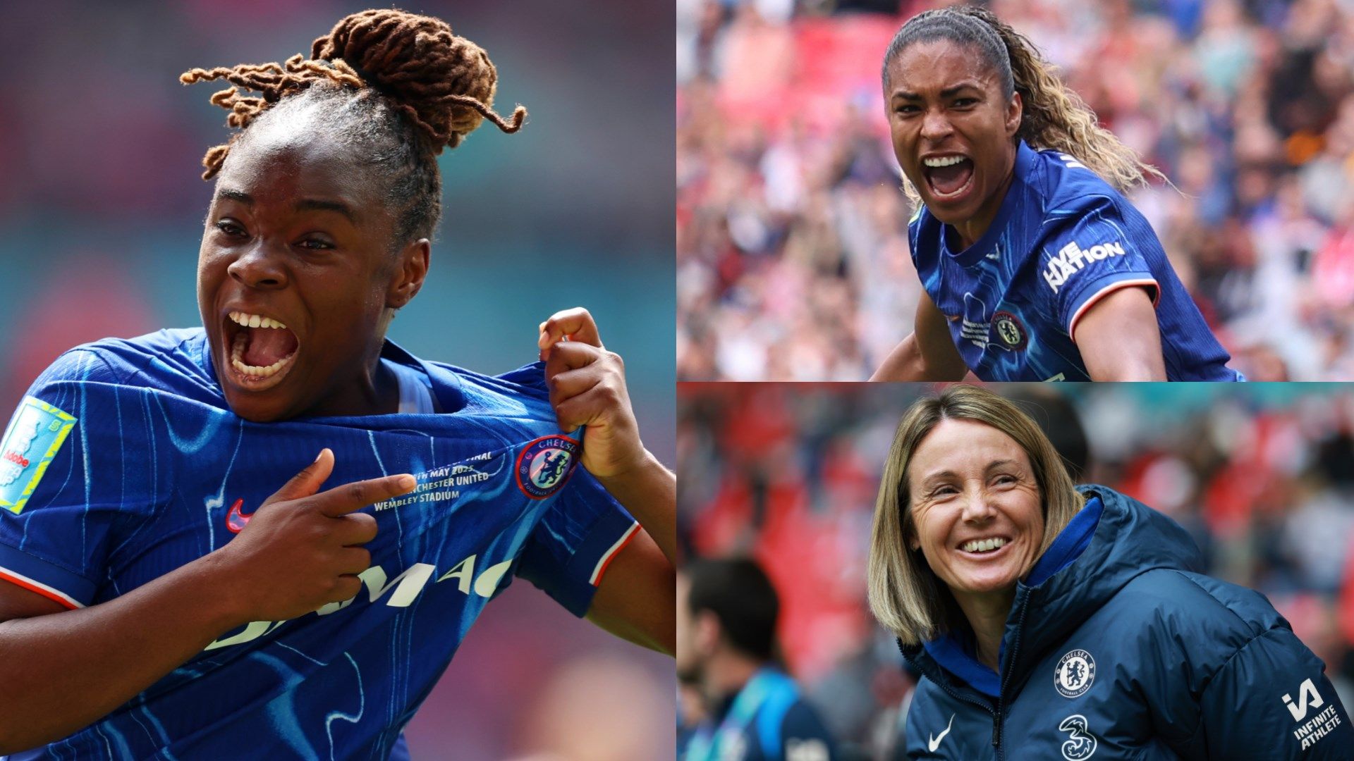 Chelsea women's player ratings vs Man Utd: The invincible treble-winners! Brilliant Sandy Baltimore inspires Blues to FA Cup final victory as USWNT star Catarina Macario also makes her mark at Wembley | Goal.com UK