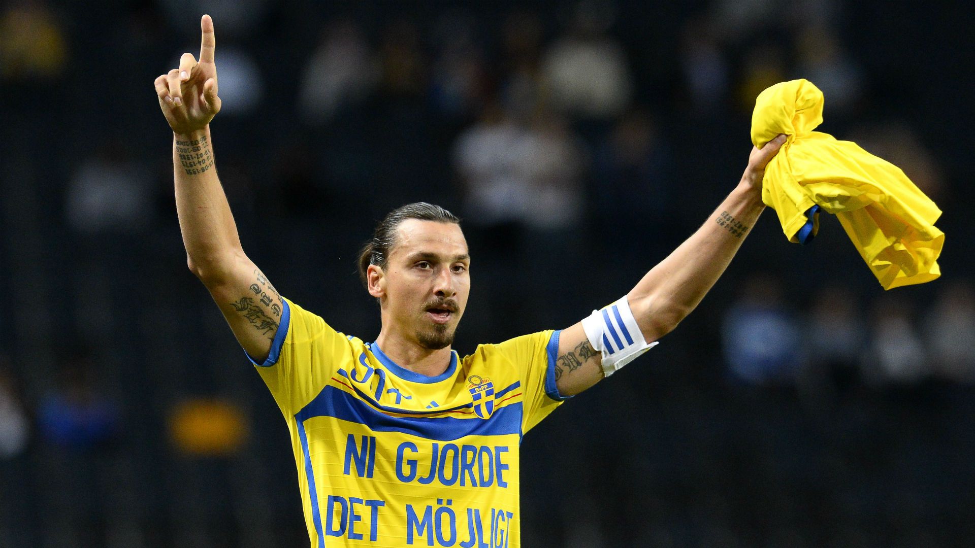 Zlatan Ibrahimovic Sweden Estonia Friendly 04092014