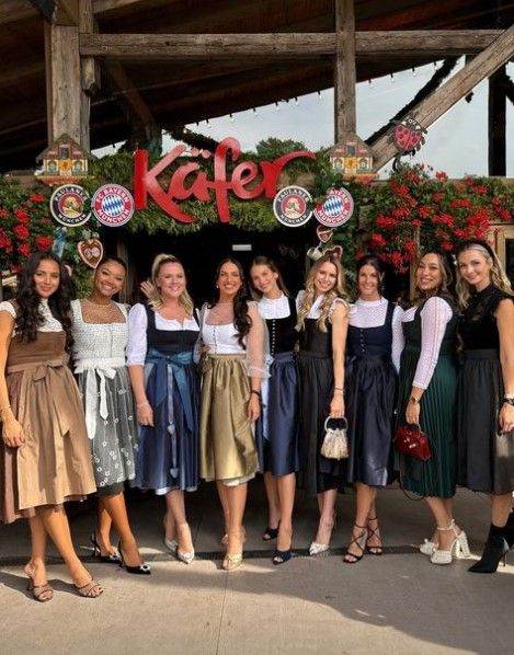 Kate Kane Bayern Munich WAGs Oktoberfest