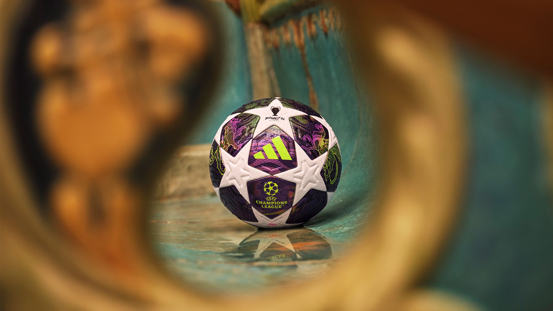 Budapest final Champions League ball 2026 2