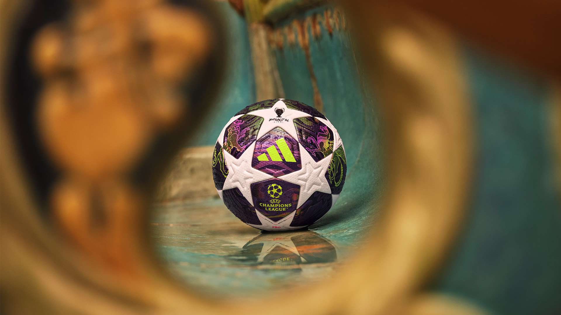 Budapest final Champions League ball 2026 2