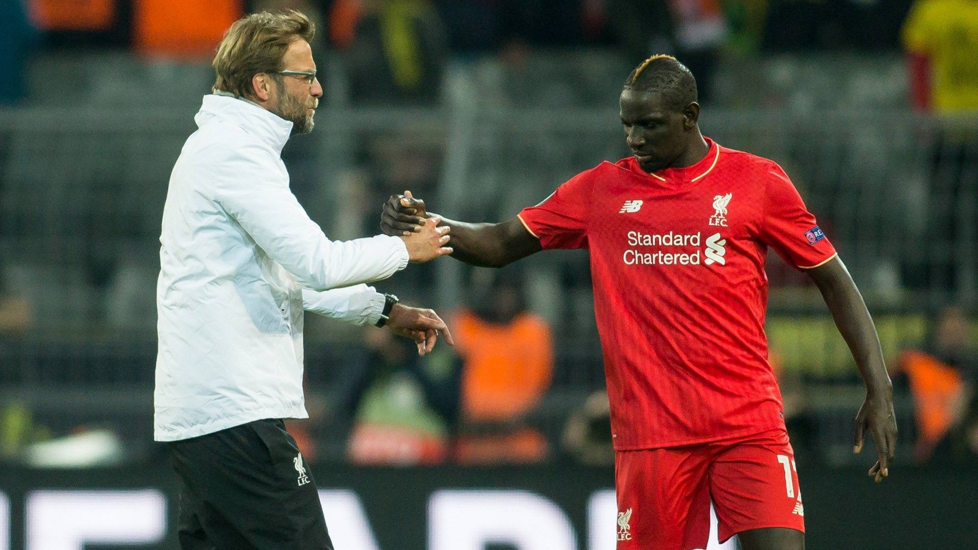 ONLY GERMANY Jurgen Klopp Mamadou Sakho Liverpool 2016