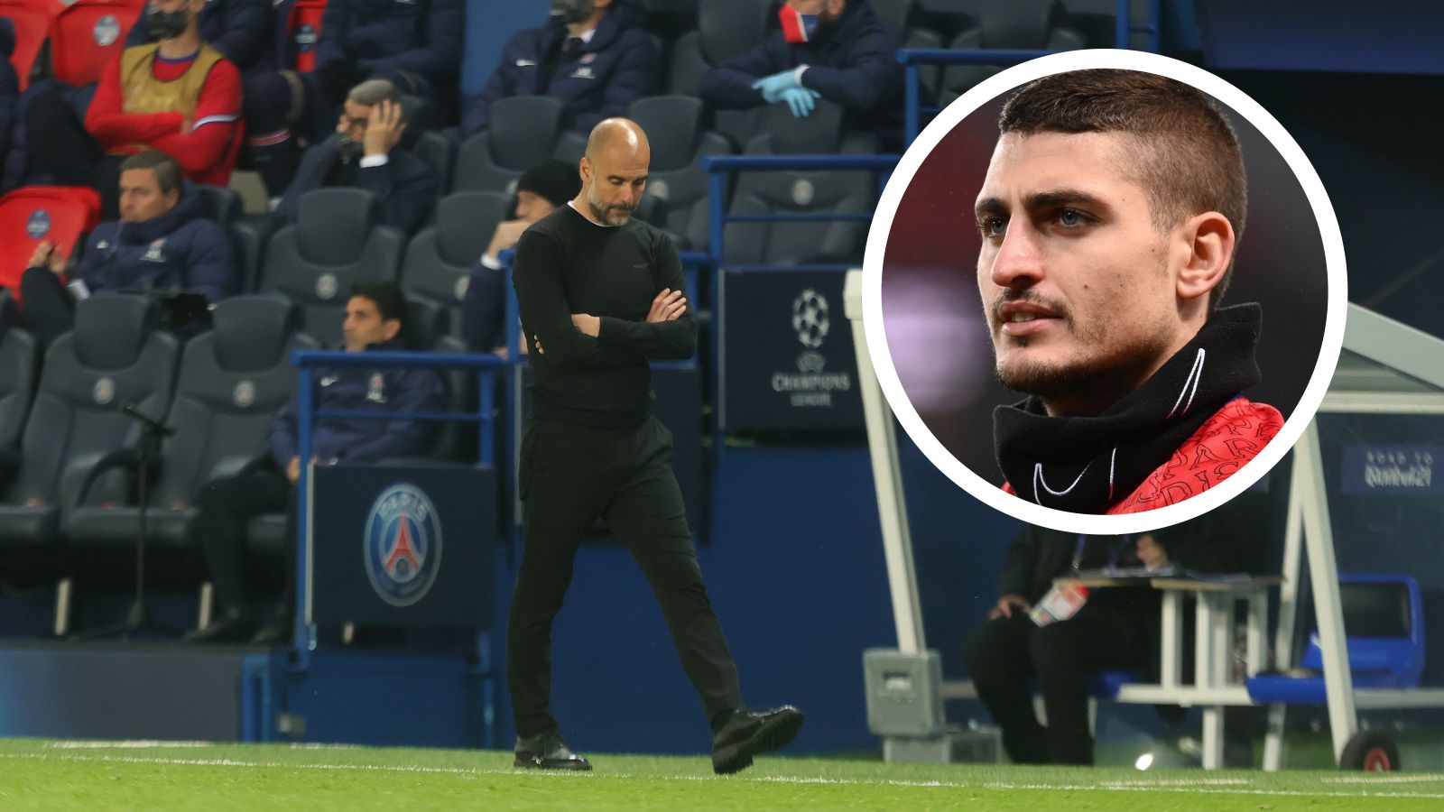 Marco Verratti, Pep Guardiola GFX