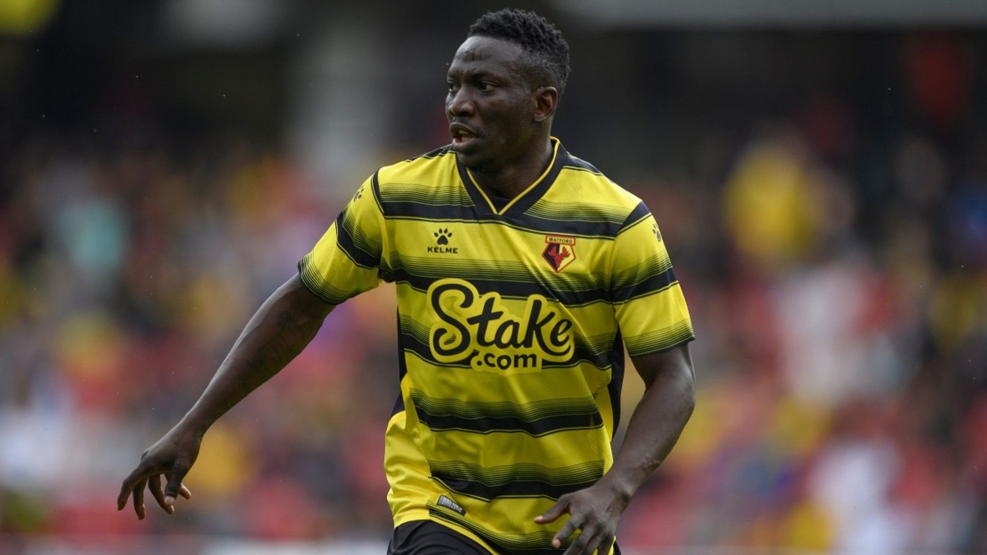 Watford and Nigeria midfielder Peter Etebo.